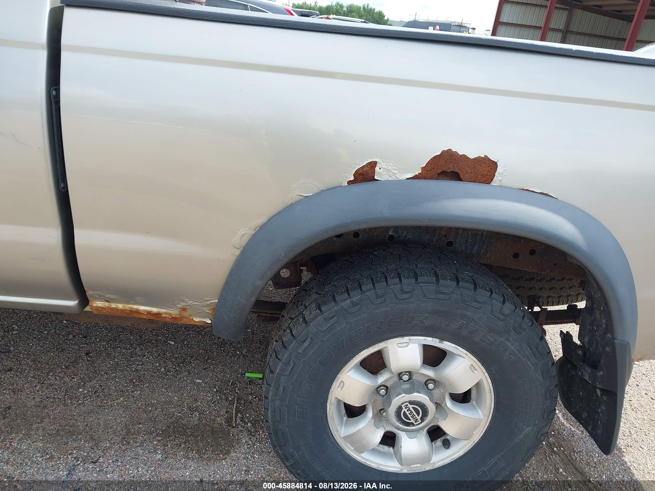 2000 Nissan Frontier Se-v6/xe-v6 Tan vin: 1N6ED26Y3YC314235