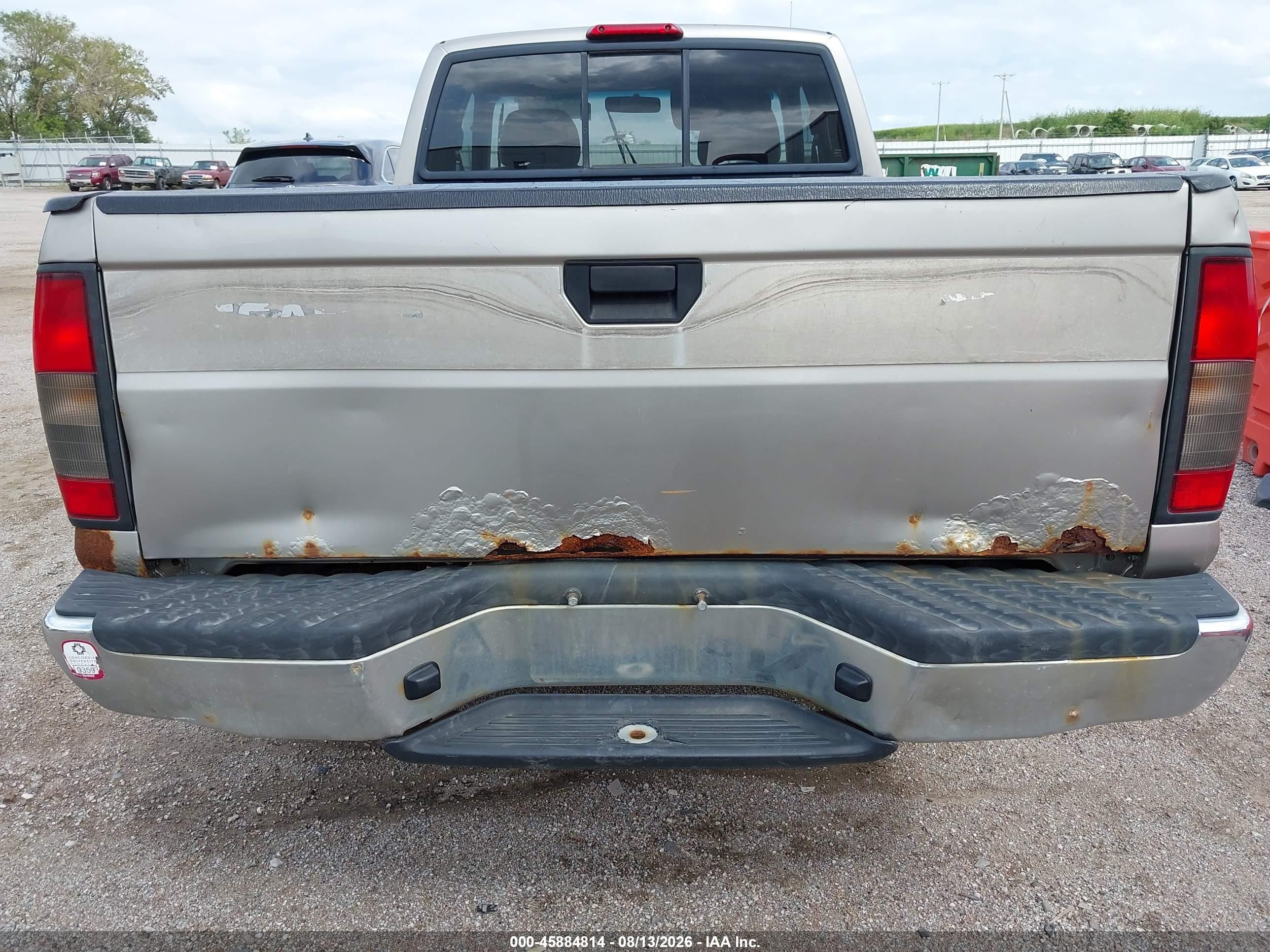 2000 Nissan Frontier Se-v6/xe-v6 Tan vin: 1N6ED26Y3YC314235
