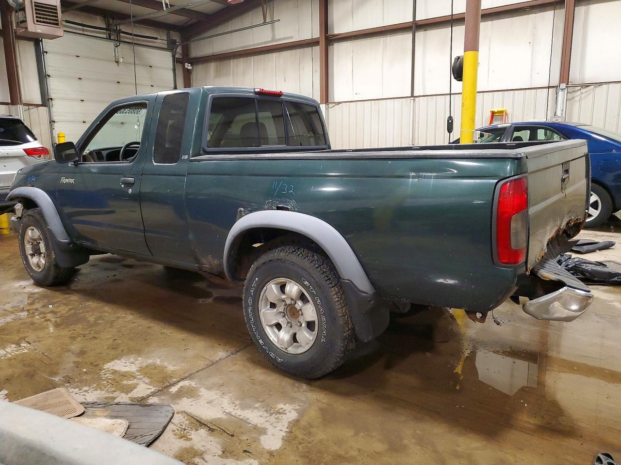 2000 Nissan Frontier Xe-v6 Green vin: 1N6ED26Y3YC352595