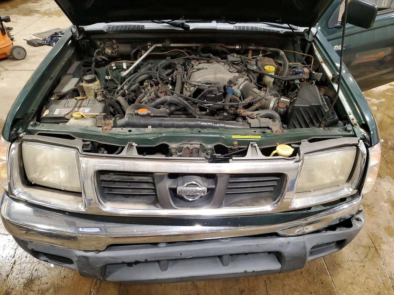 2000 Nissan Frontier Xe-v6 Green vin: 1N6ED26Y3YC352595