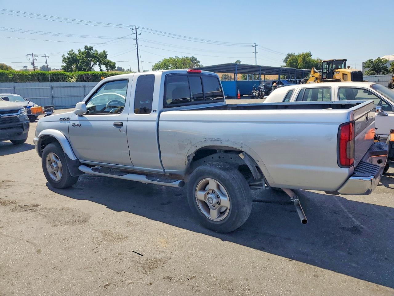 2000 Nissan Frontier Xe-v6 Gray vin: 1N6ED26Y3YC376590