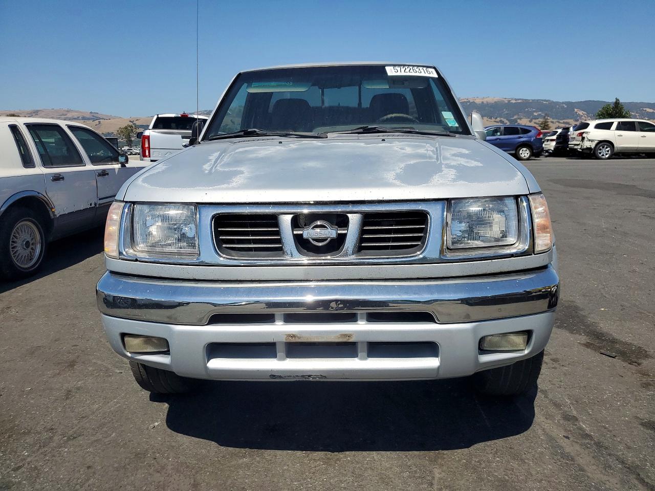 2000 Nissan Frontier Xe-v6 Gray vin: 1N6ED26Y3YC376590