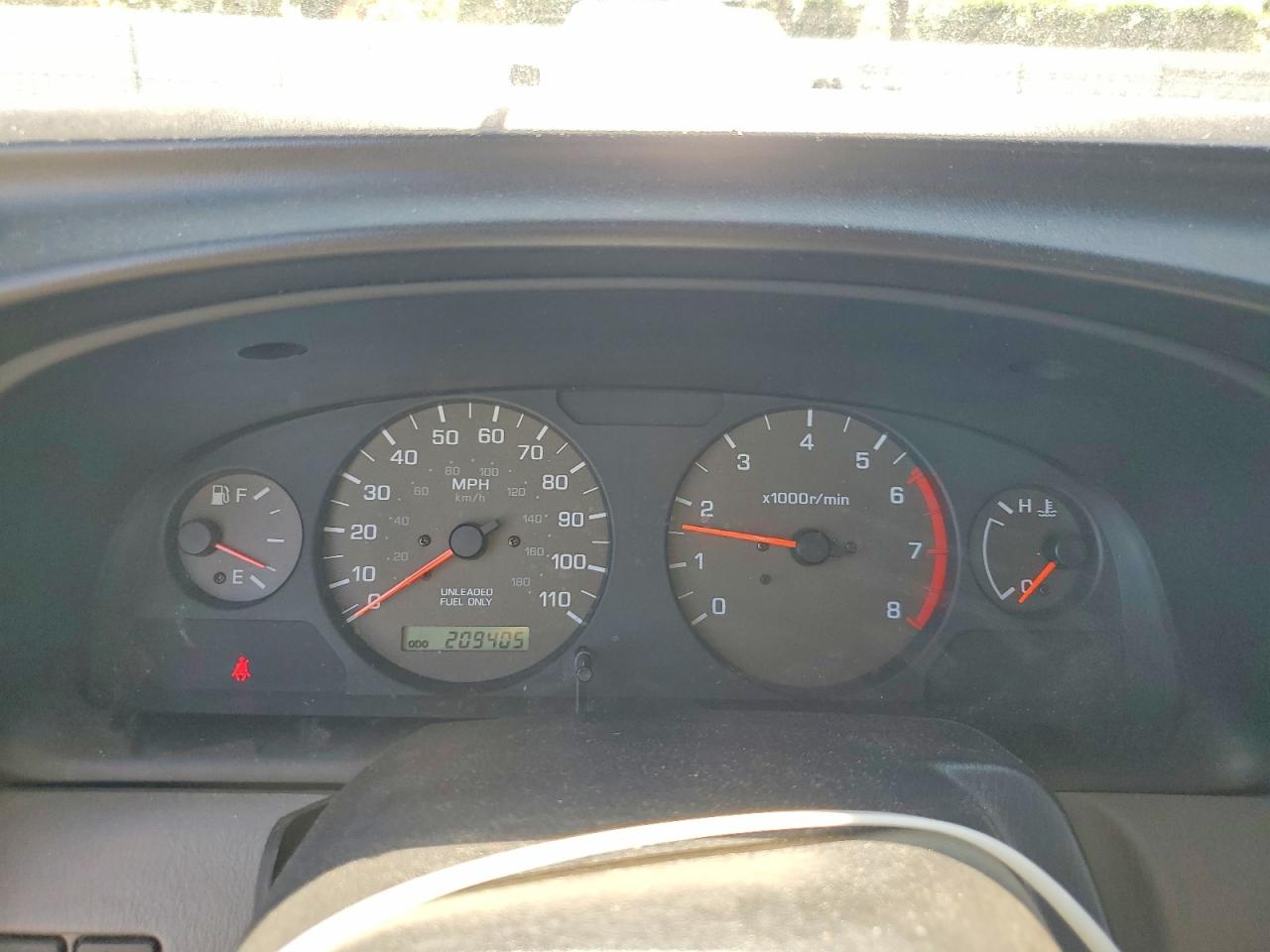 2000 Nissan Frontier Xe-v6 Gray vin: 1N6ED26Y3YC376590