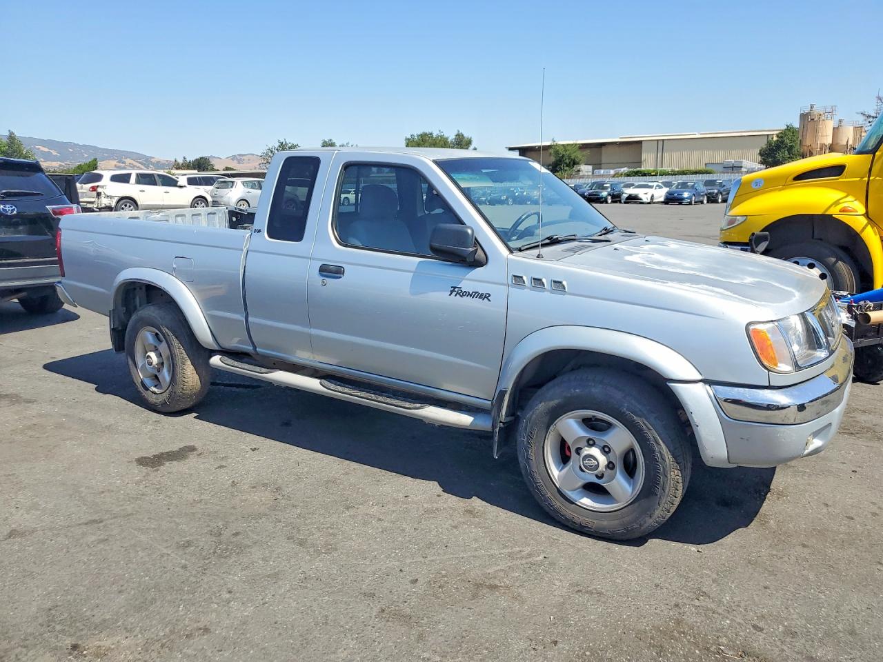 2000 Nissan Frontier Xe-v6 Gray vin: 1N6ED26Y3YC376590