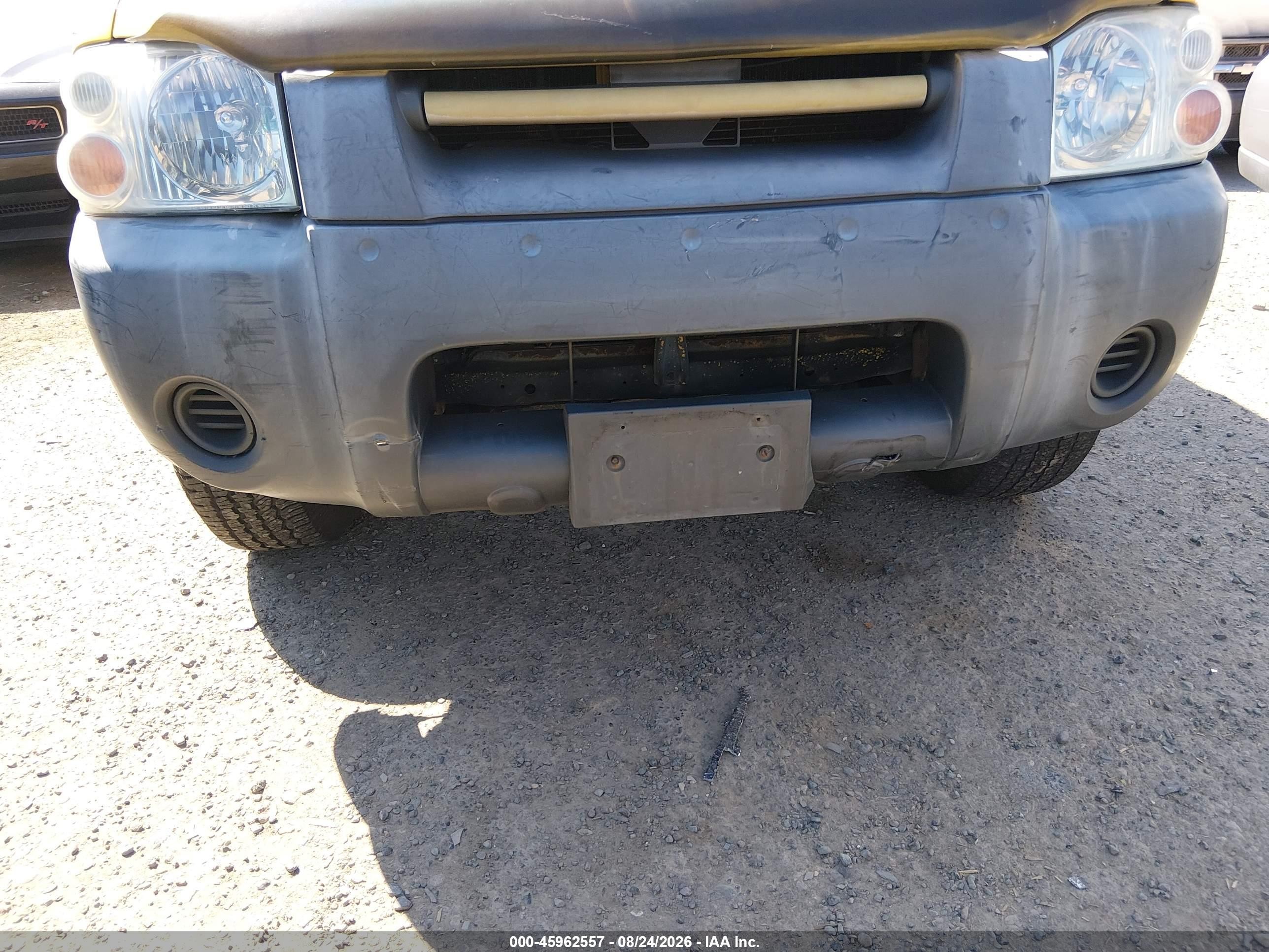 2001 Nissan Frontier Xe-v6 Yellow vin: 1N6ED26Y51C323573
