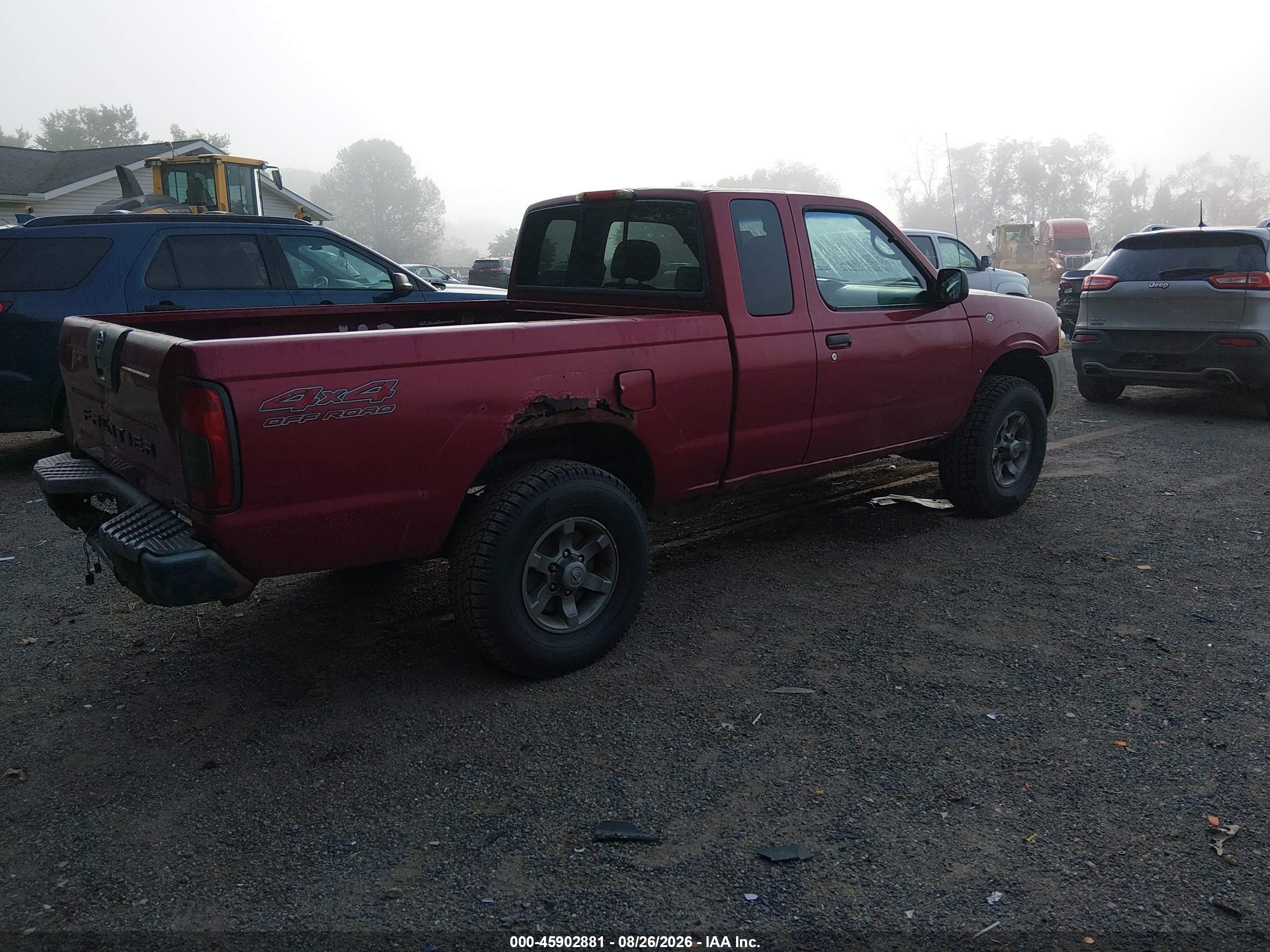 2003 Nissan Frontier Xe-v6 Burgundy vin: 1N6ED26Y53C457020