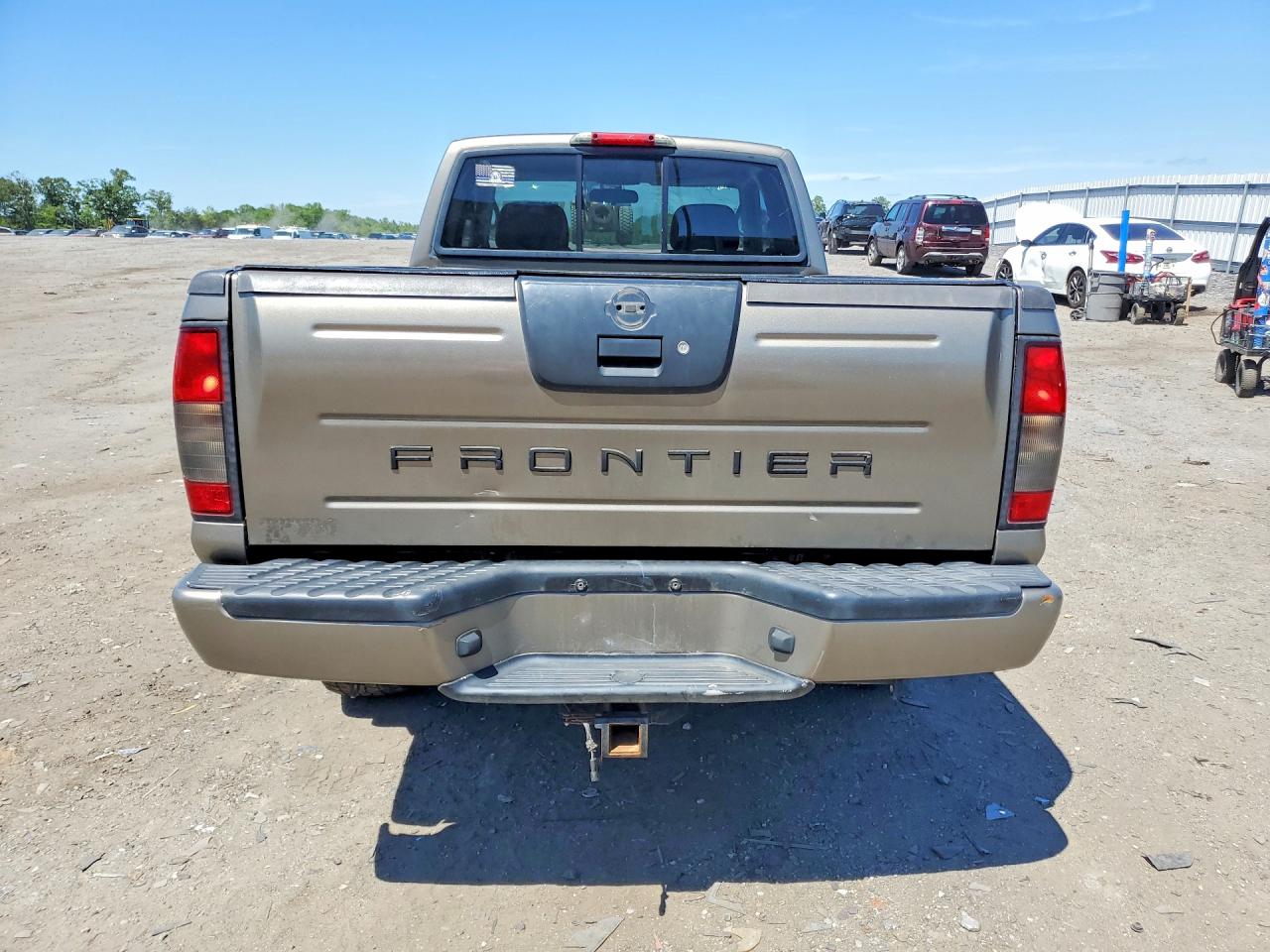 2004 Nissan Frontier King Cab Xe V6 Gray vin: 1N6ED26Y54C418543