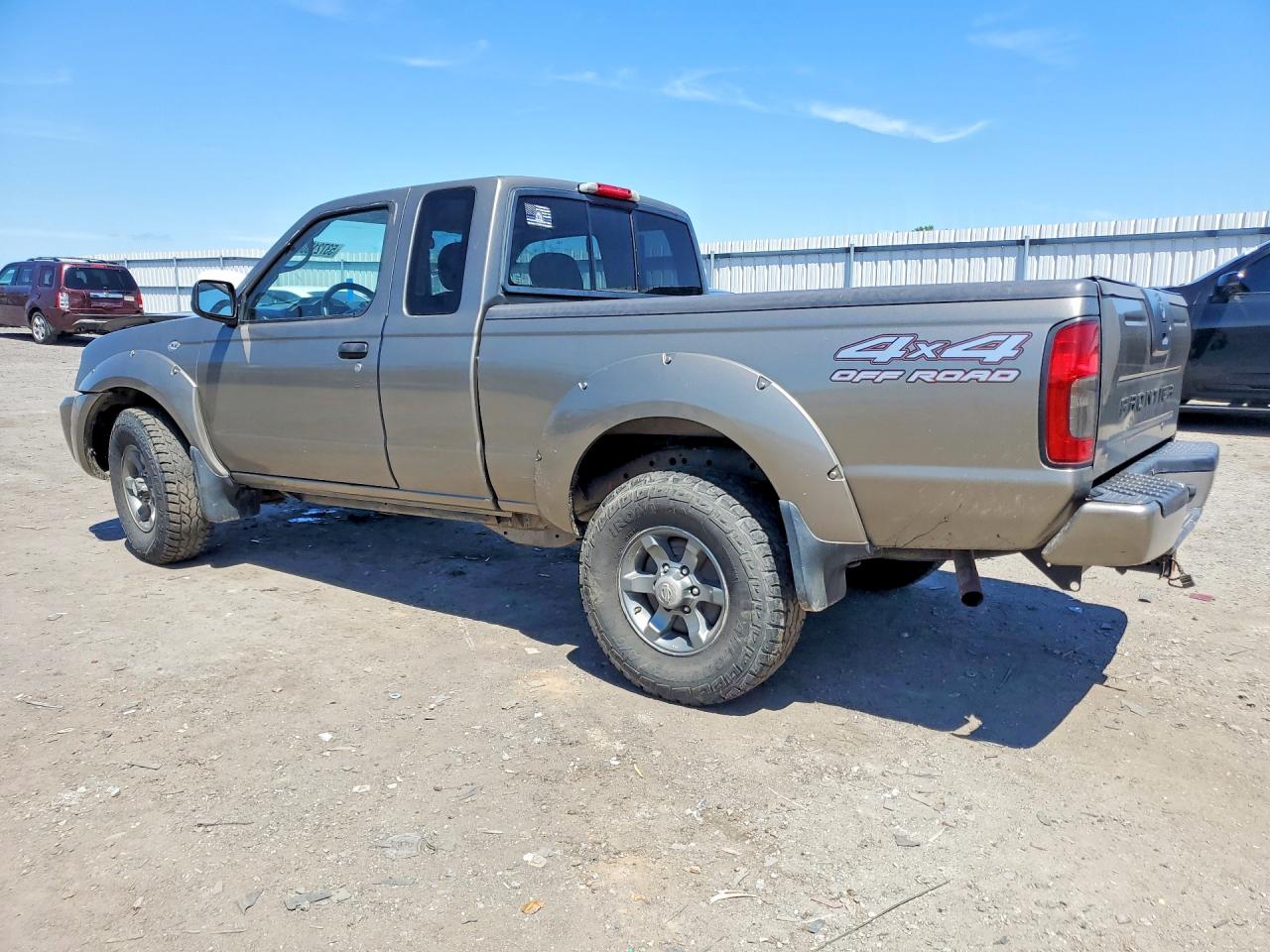 2004 Nissan Frontier King Cab Xe V6 Gray vin: 1N6ED26Y54C418543