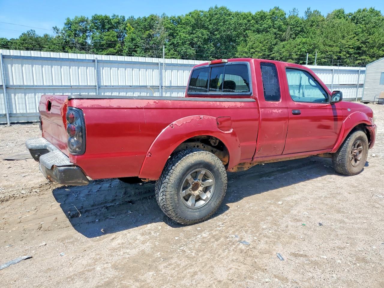 2003 Nissan Frontier Xe-v6 Burgundy vin: 1N6ED26Y63C455244