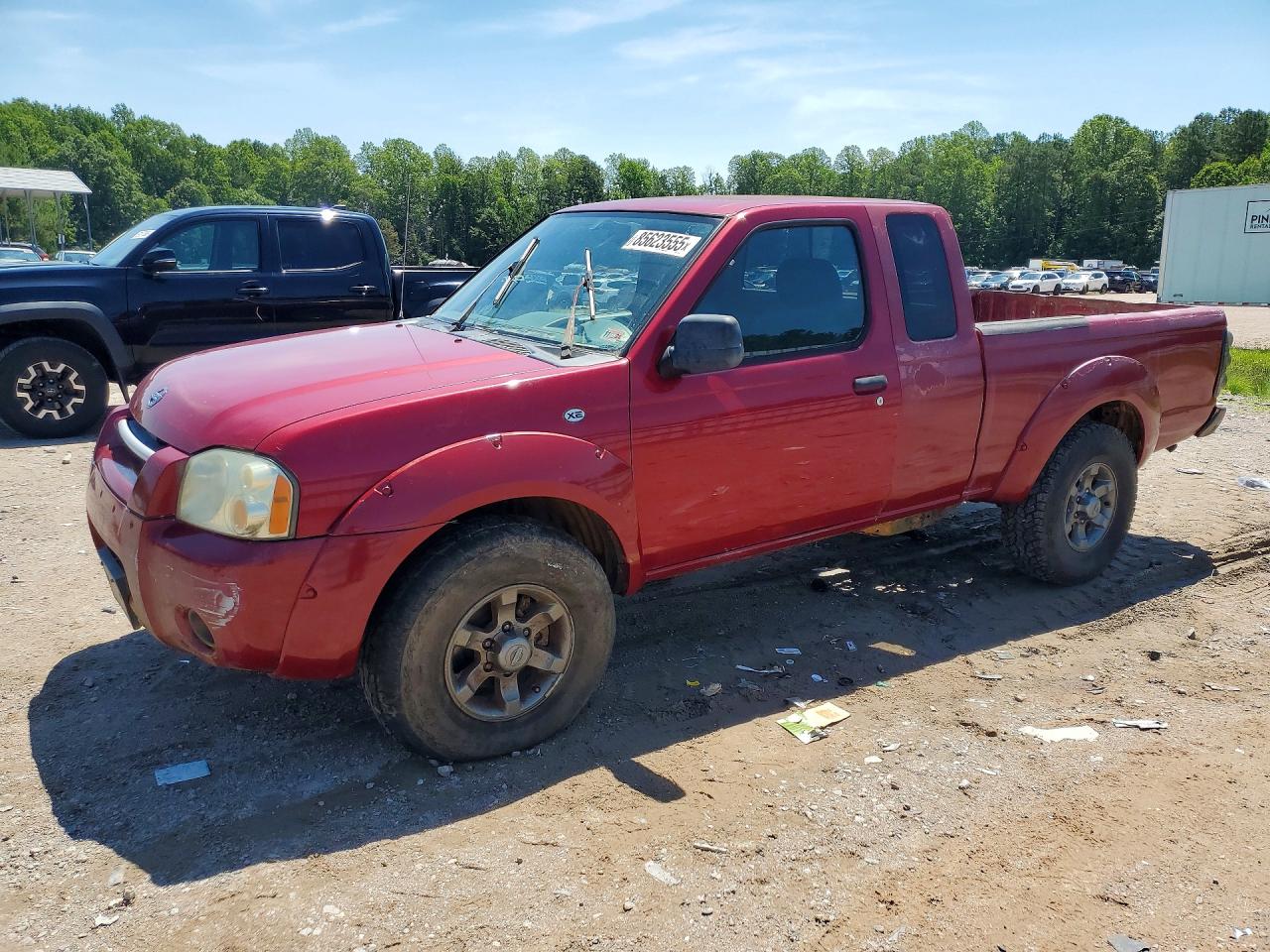 2003 Nissan Frontier Xe-v6 Burgundy vin: 1N6ED26Y63C455244