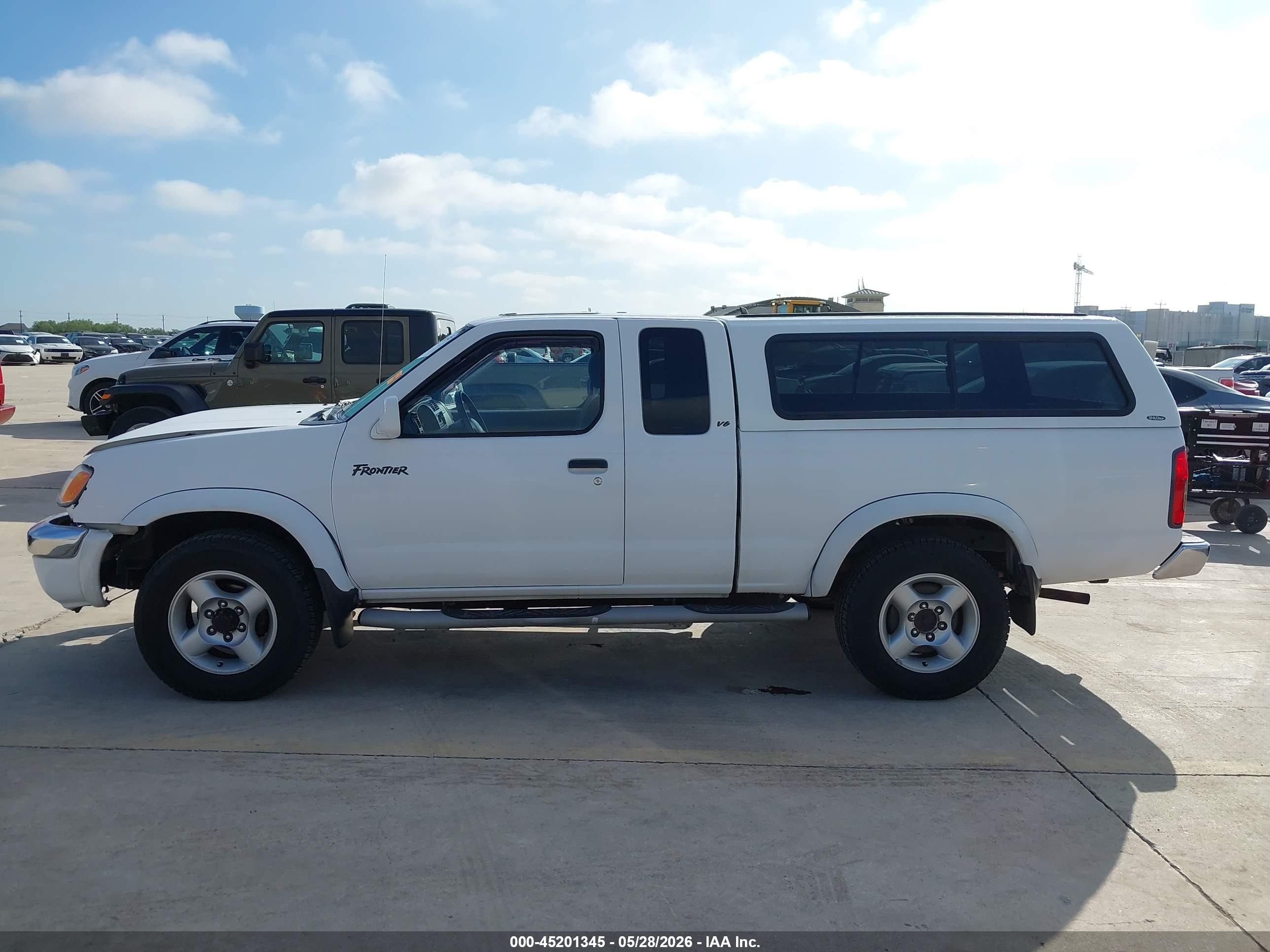 2000 Nissan Frontier Se-v6/xe-v6 White vin: 1N6ED26Y6YC369326