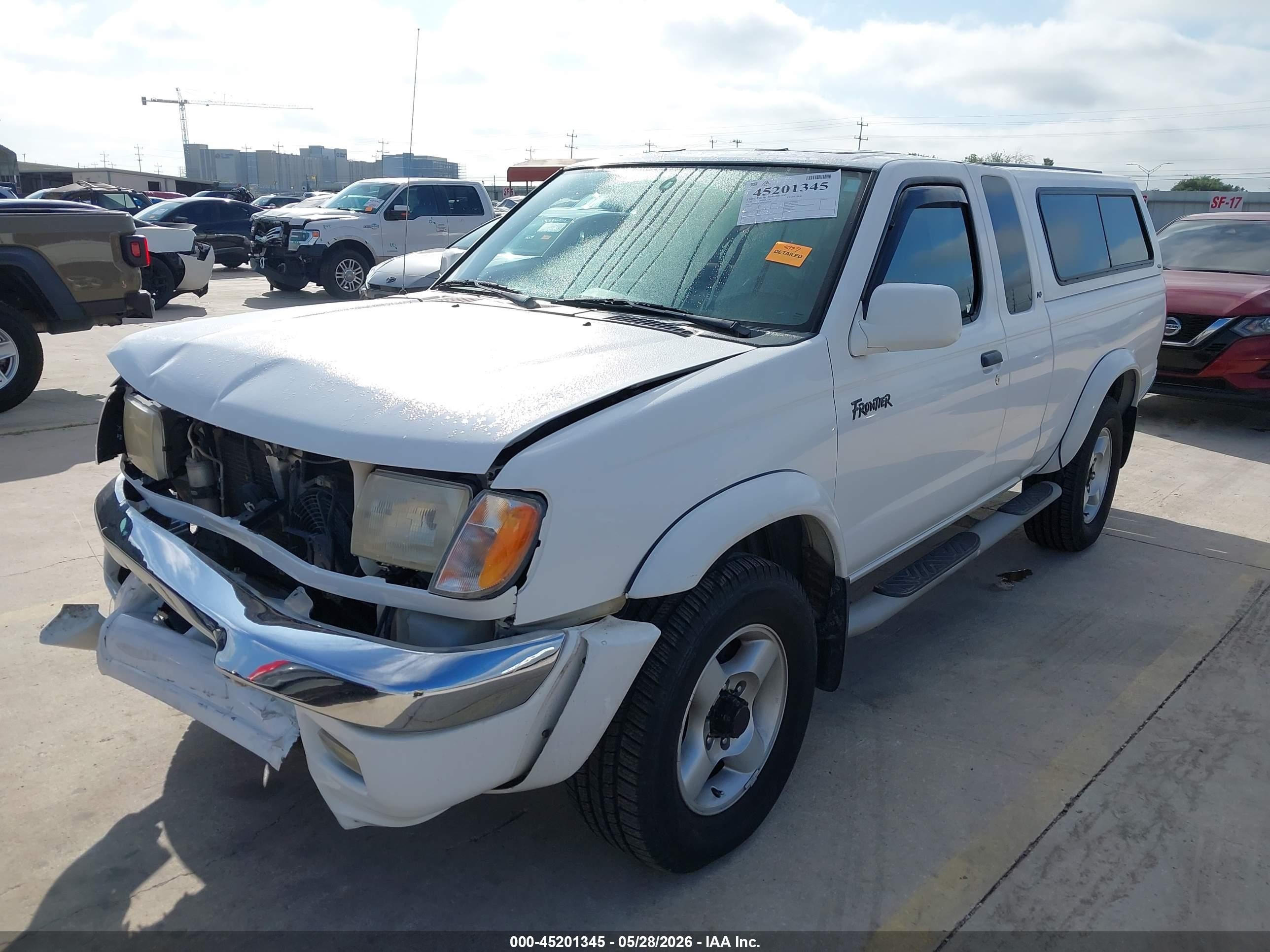 2000 Nissan Frontier Se-v6/xe-v6 White vin: 1N6ED26Y6YC369326