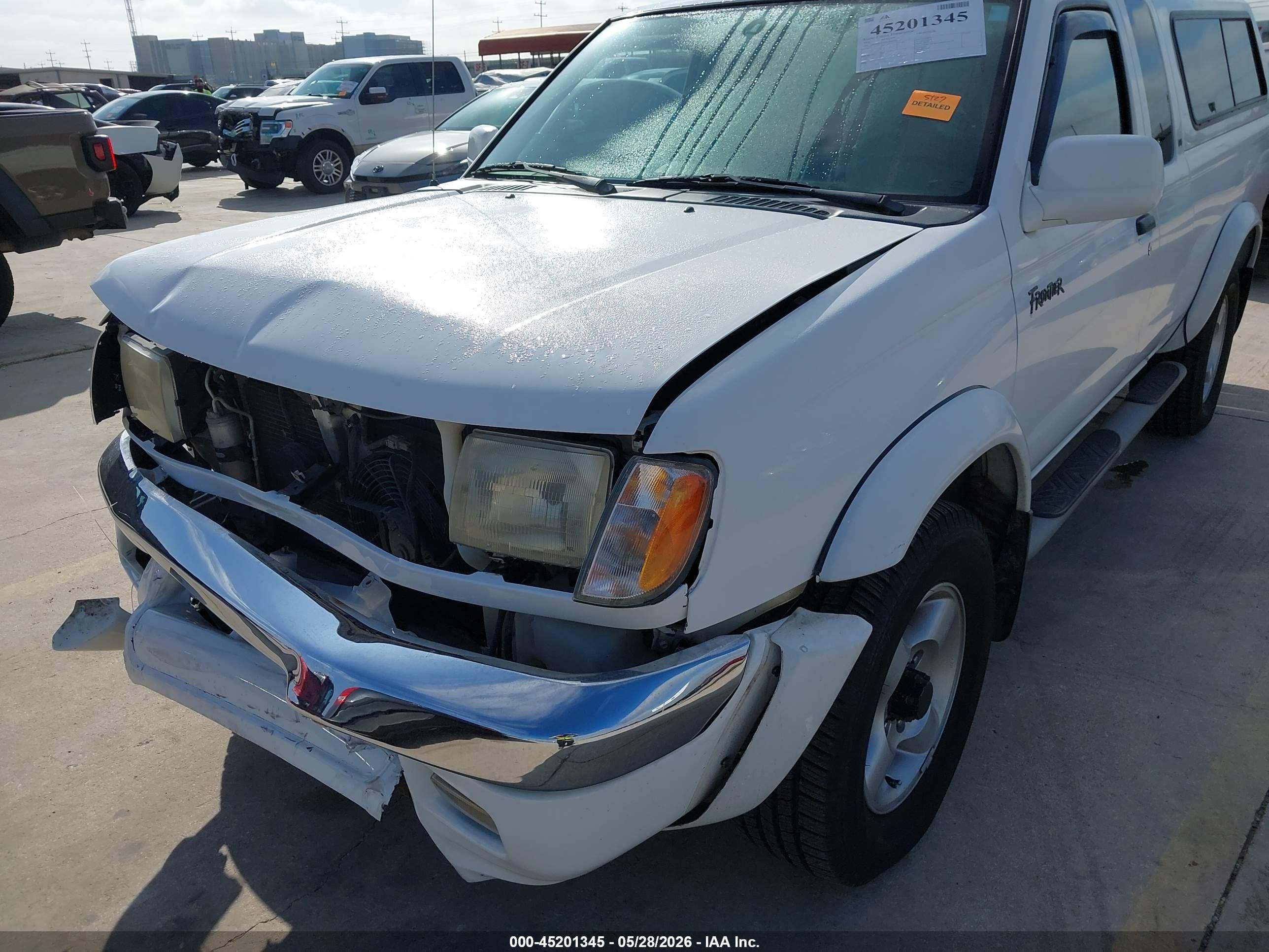 2000 Nissan Frontier Se-v6/xe-v6 White vin: 1N6ED26Y6YC369326