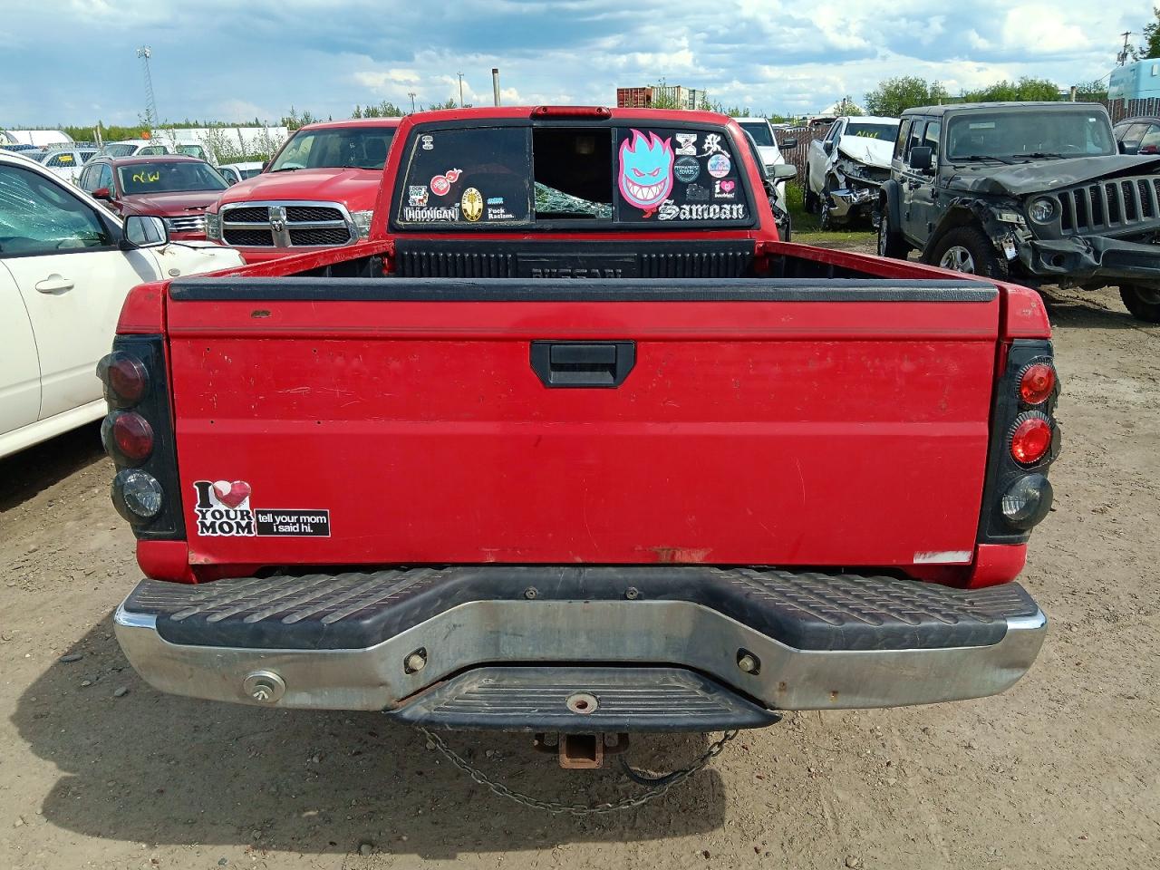 2000 Nissan Frontier Xe-v6 Red vin: 1N6ED26Y6YC429573