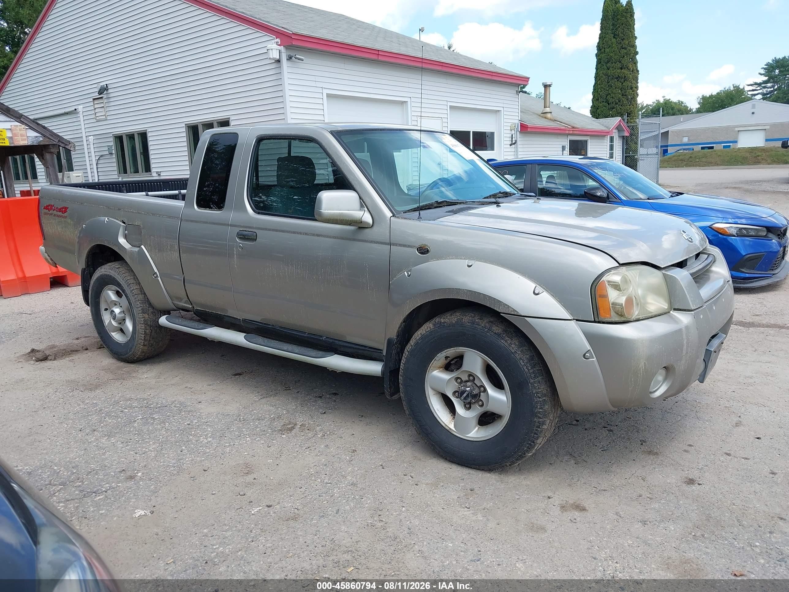 2001 Nissan Frontier Se-v6 Gray vin: 1N6ED26Y71C364173
