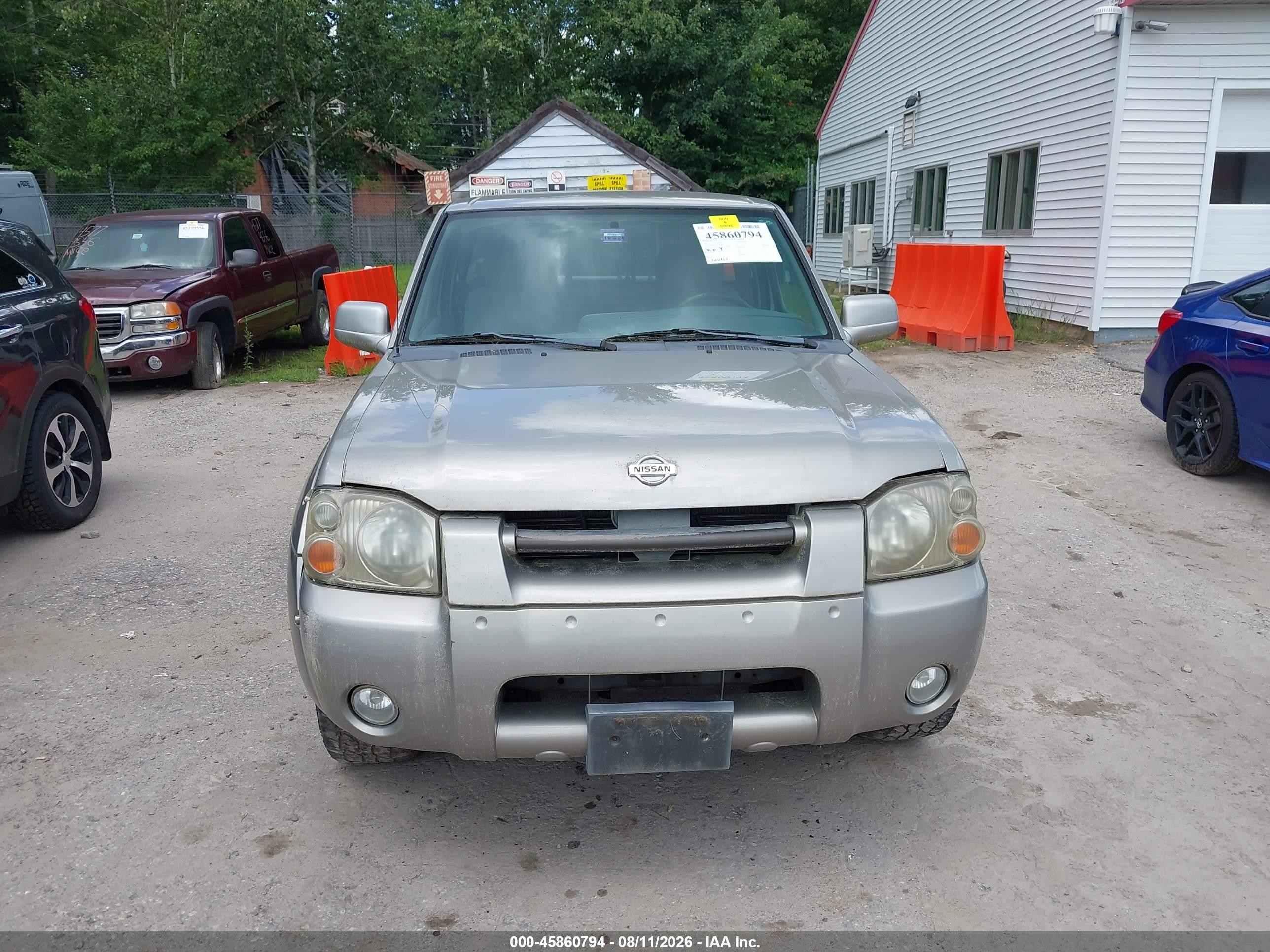 2001 Nissan Frontier Se-v6 Gray vin: 1N6ED26Y71C364173