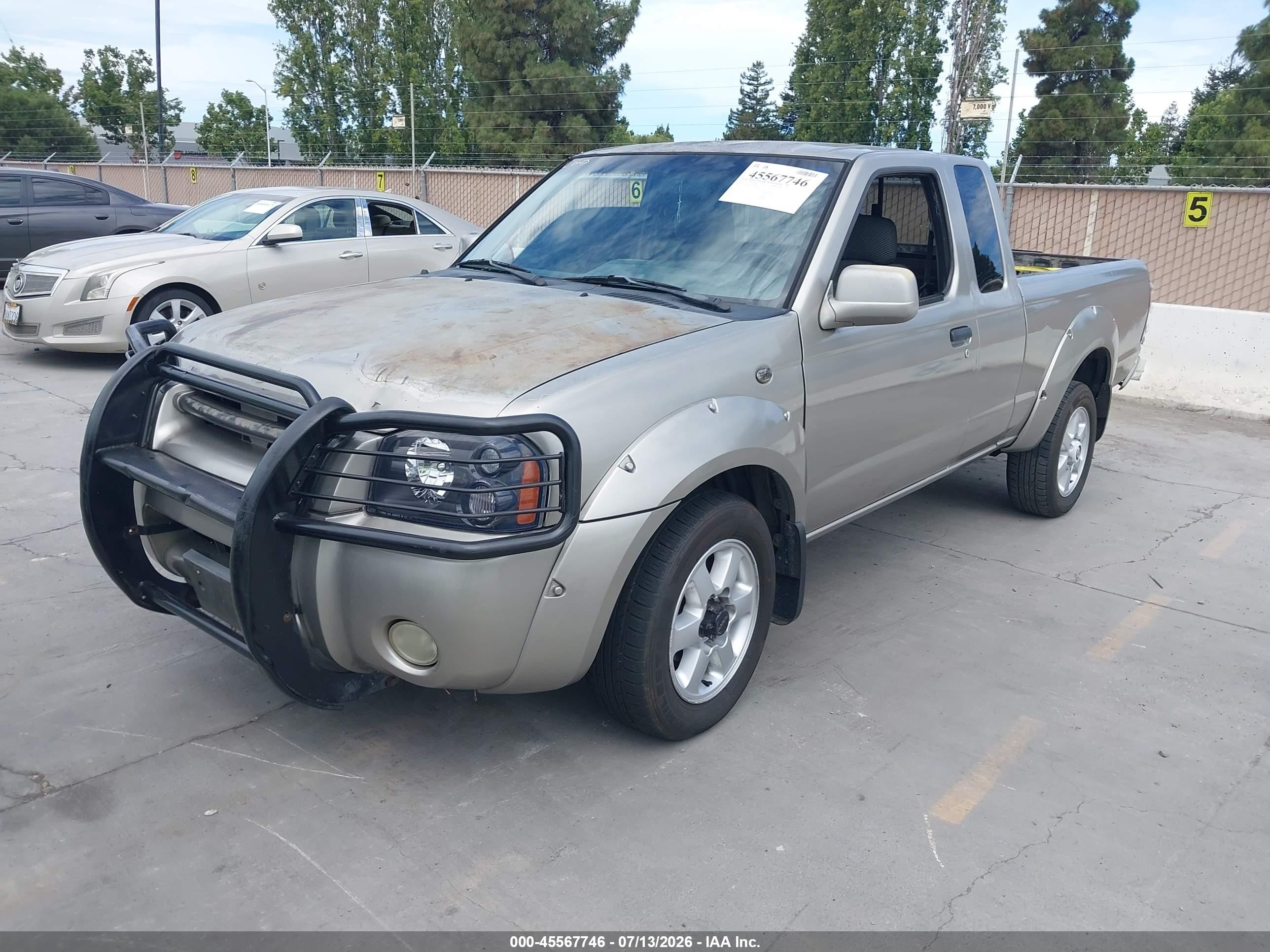 2001 Nissan Frontier Se-v6 Золотой vin: 1N6ED26Y71C374766