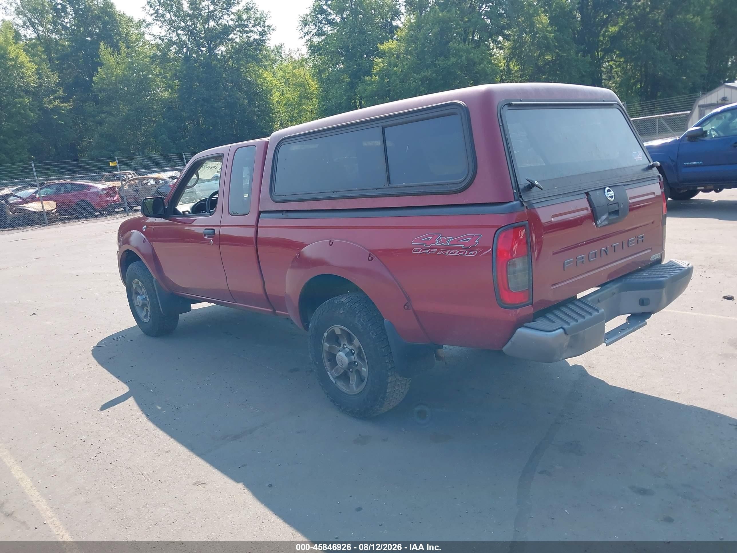 2004 Nissan Frontier Xe-v6 Red vin: 1N6ED26Y74C456856