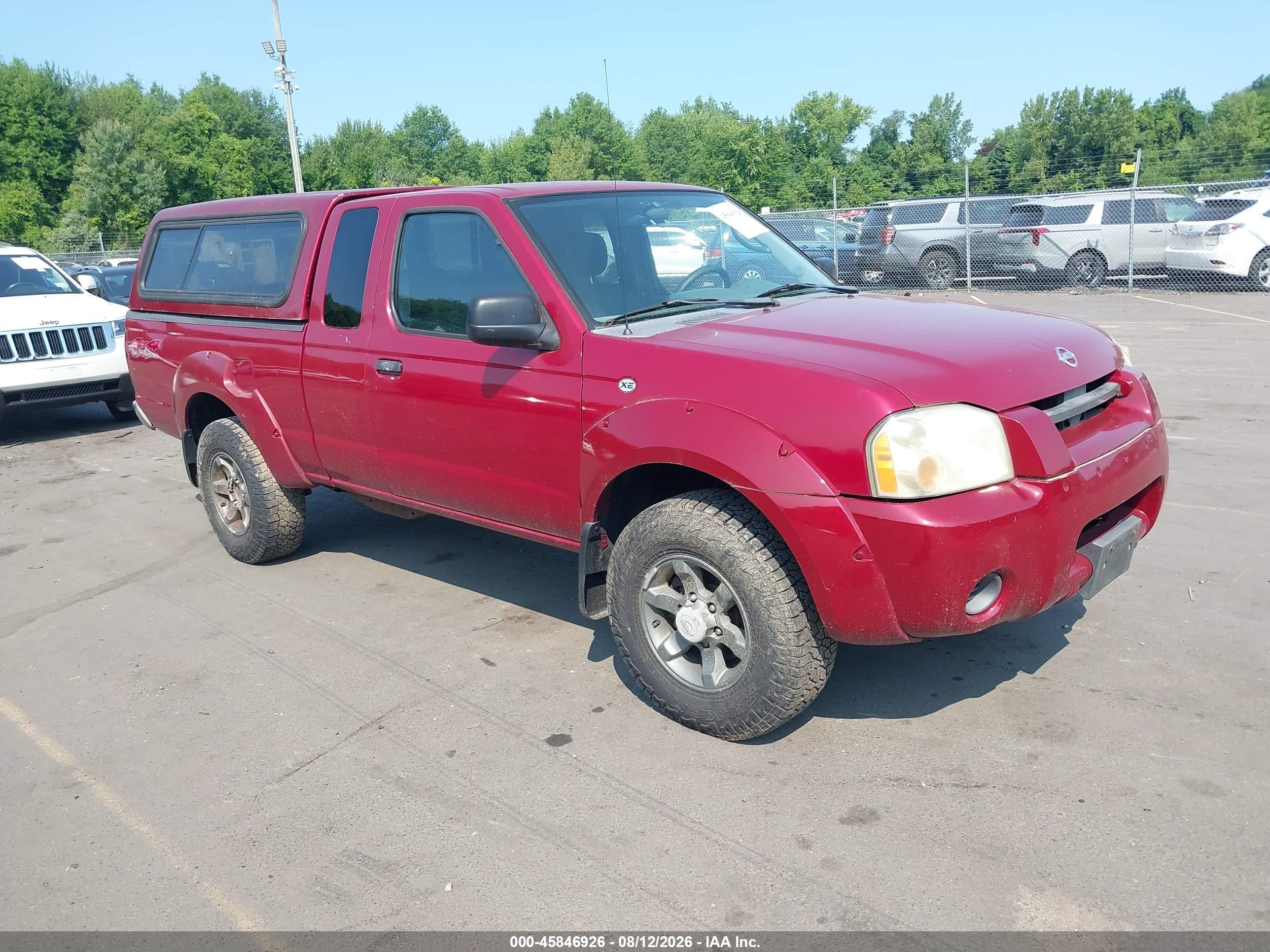 2004 Nissan Frontier Xe-v6 Red vin: 1N6ED26Y74C456856