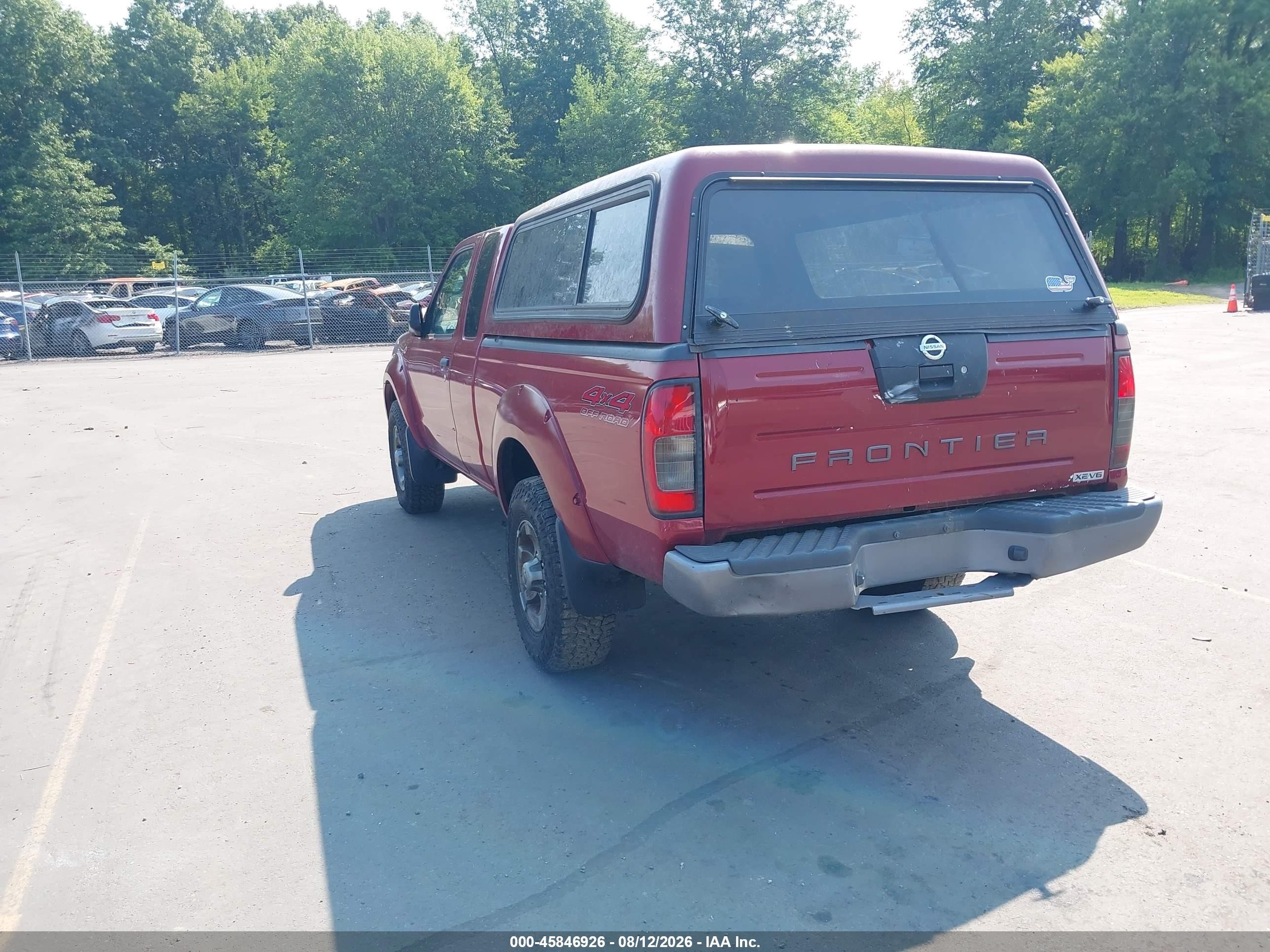 2004 Nissan Frontier Xe-v6 Red vin: 1N6ED26Y74C456856
