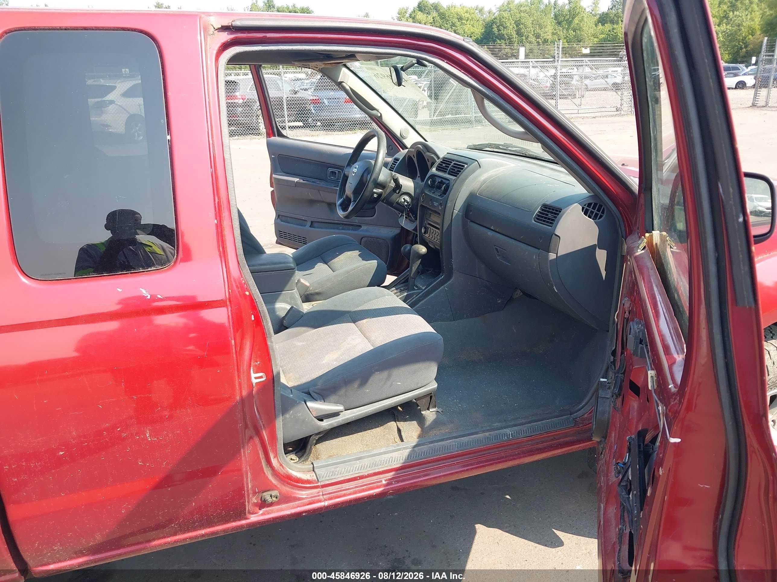 2004 Nissan Frontier Xe-v6 Red vin: 1N6ED26Y74C456856