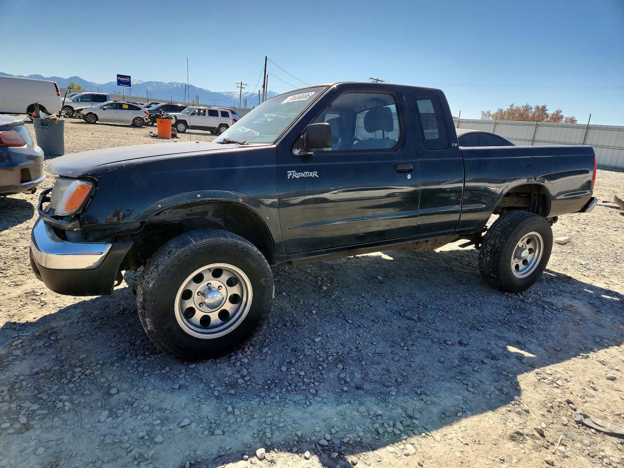 1999 Nissan Frontier Xe-v6 Green vin: 1N6ED26Y7XC324359