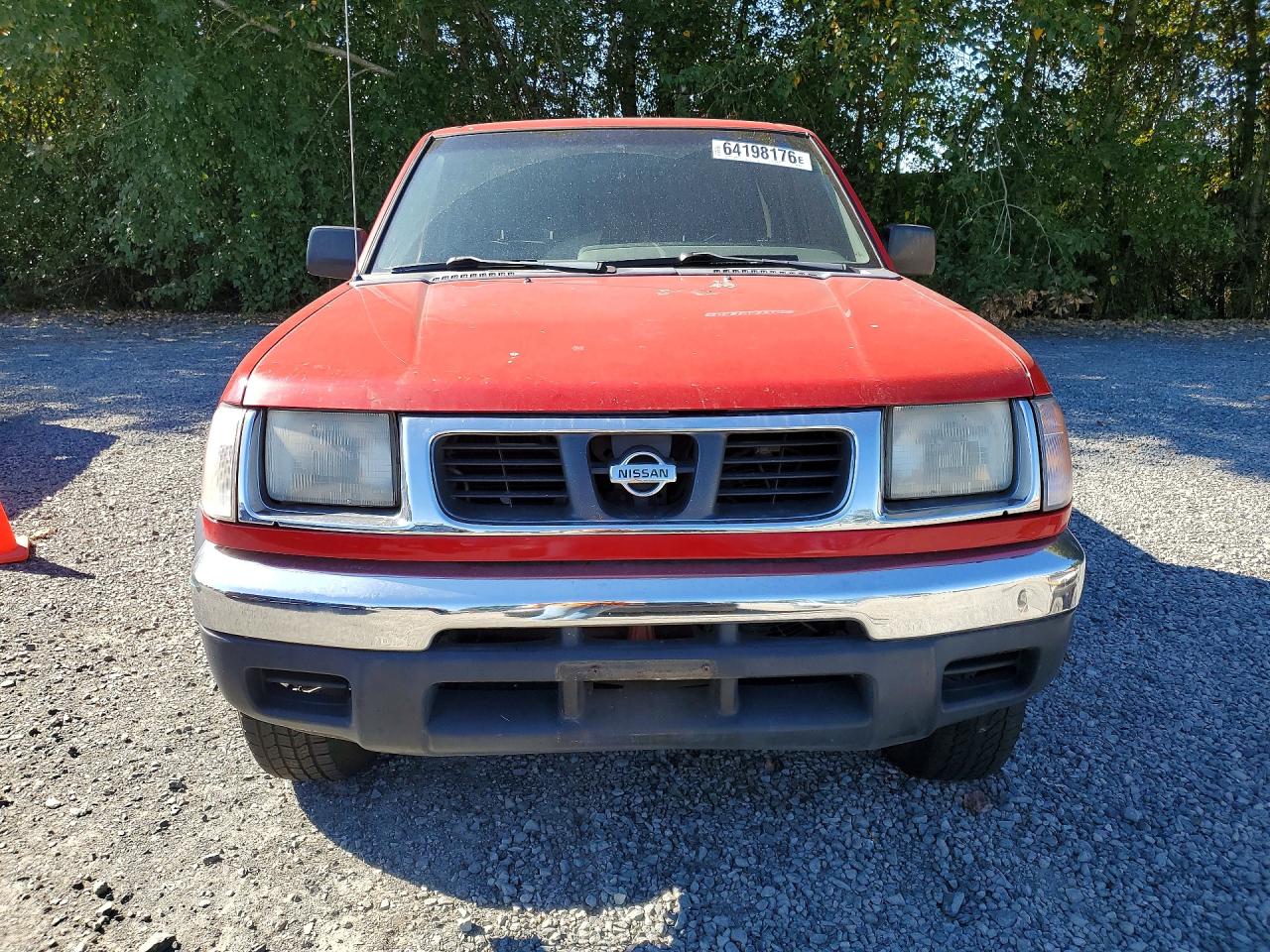 2000 Nissan Frontier Xe-v6 Red vin: 1N6ED26Y7YC331927