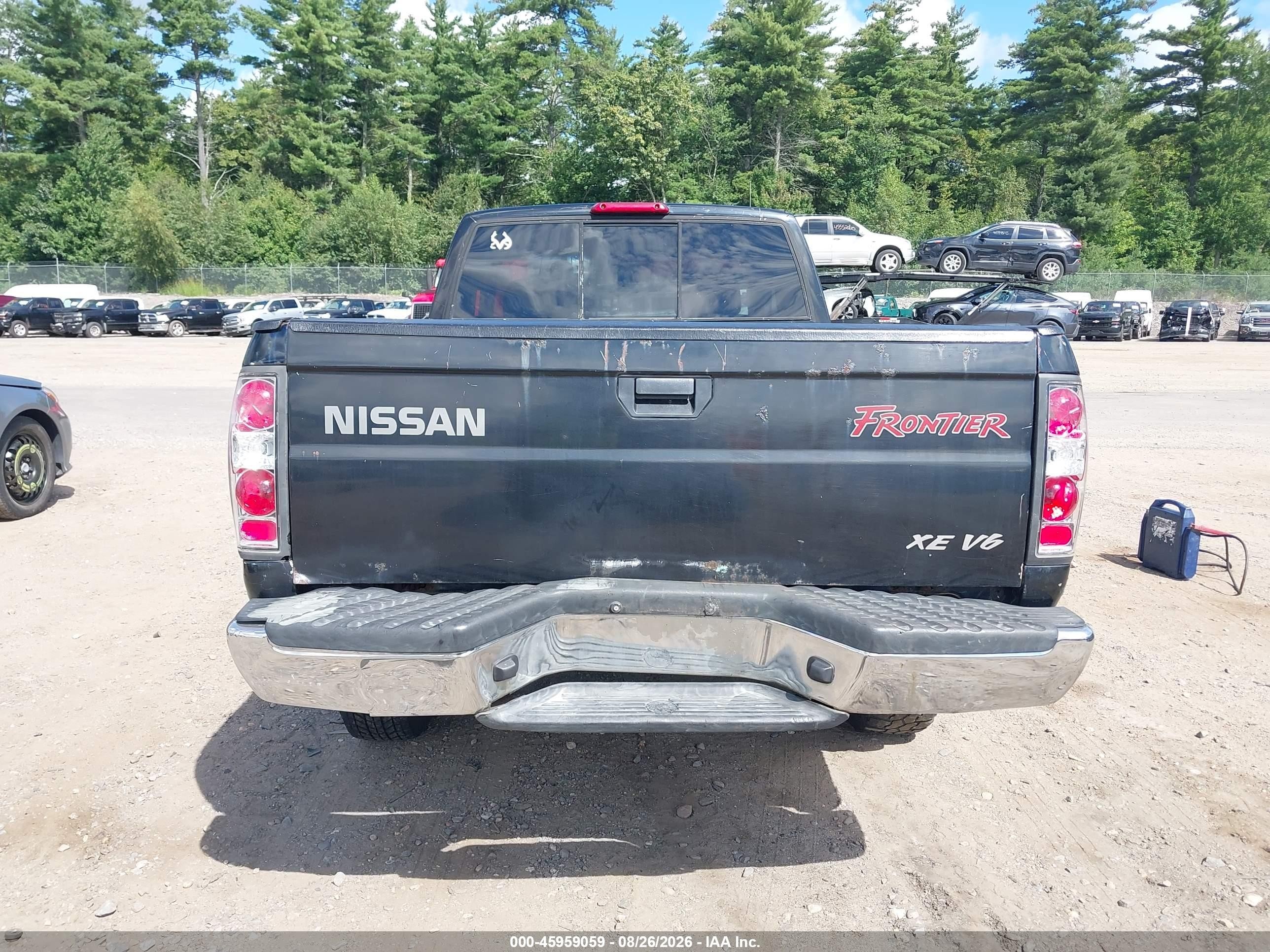2000 Nissan Frontier Se-v6/xe-v6 Черный vin: 1N6ED26Y7YC361493