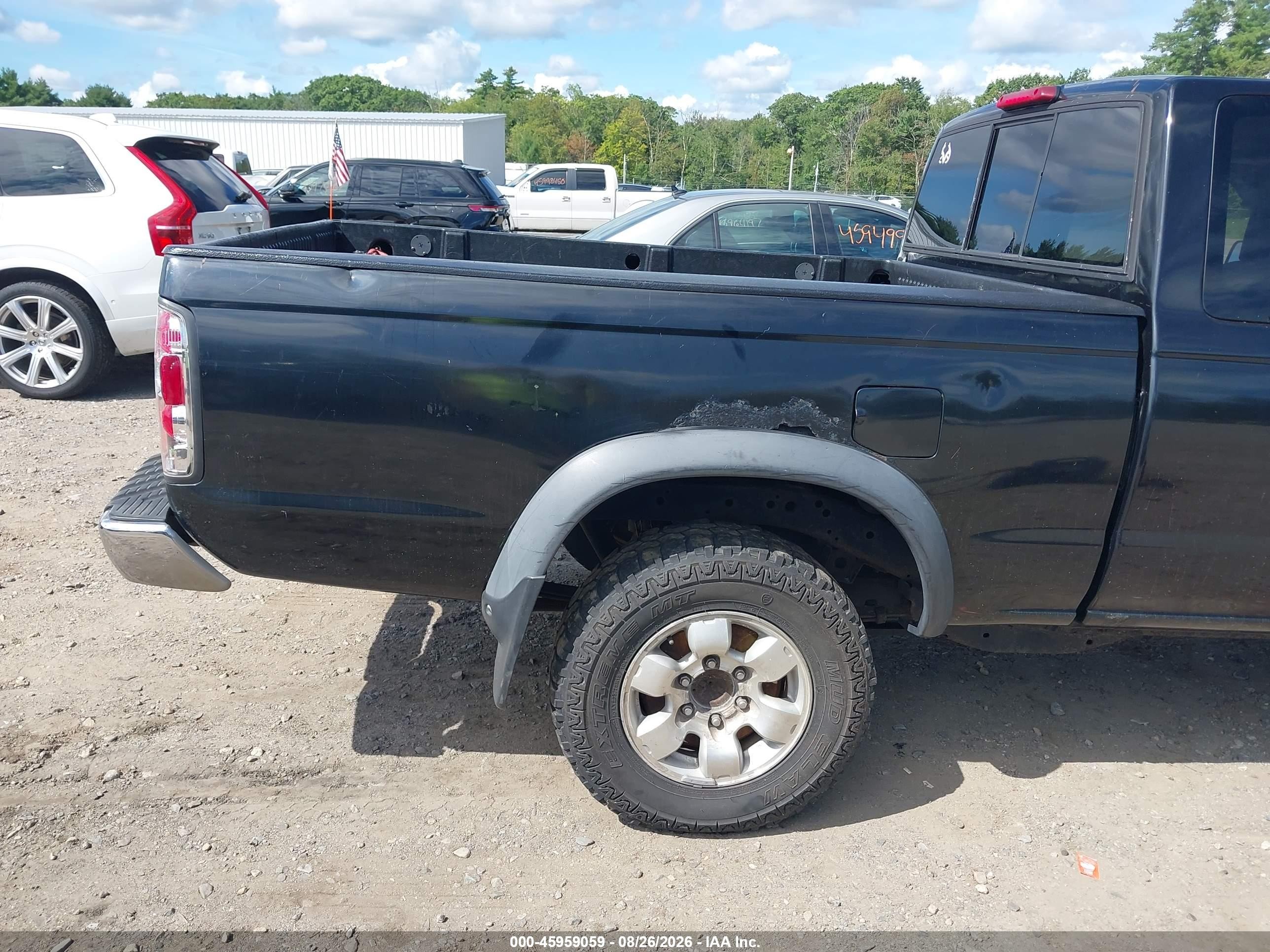 2000 Nissan Frontier Se-v6/xe-v6 Черный vin: 1N6ED26Y7YC361493