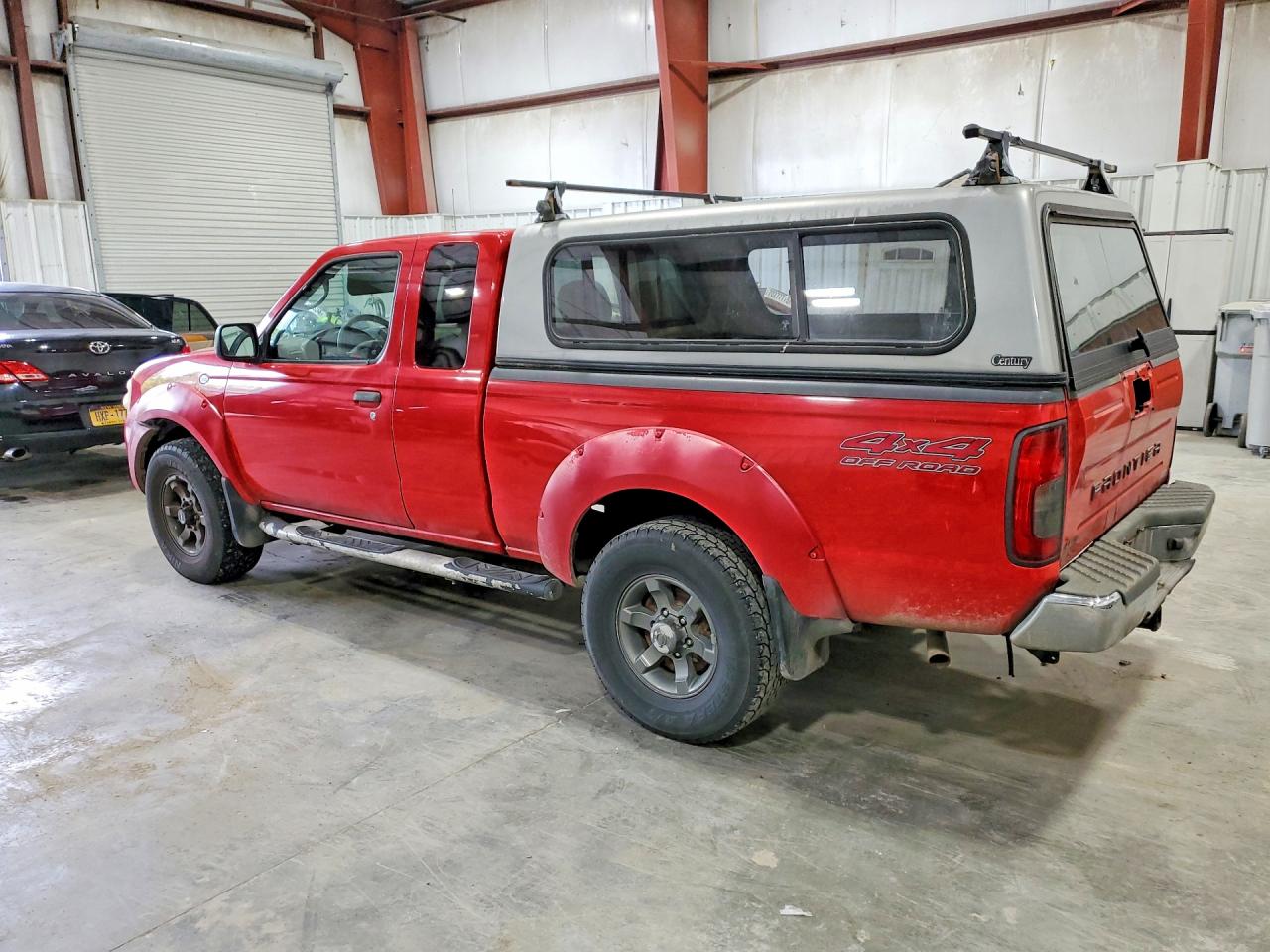 2004 Nissan Frontier King Cab Xe V6 Red vin: 1N6ED26Y84C451116