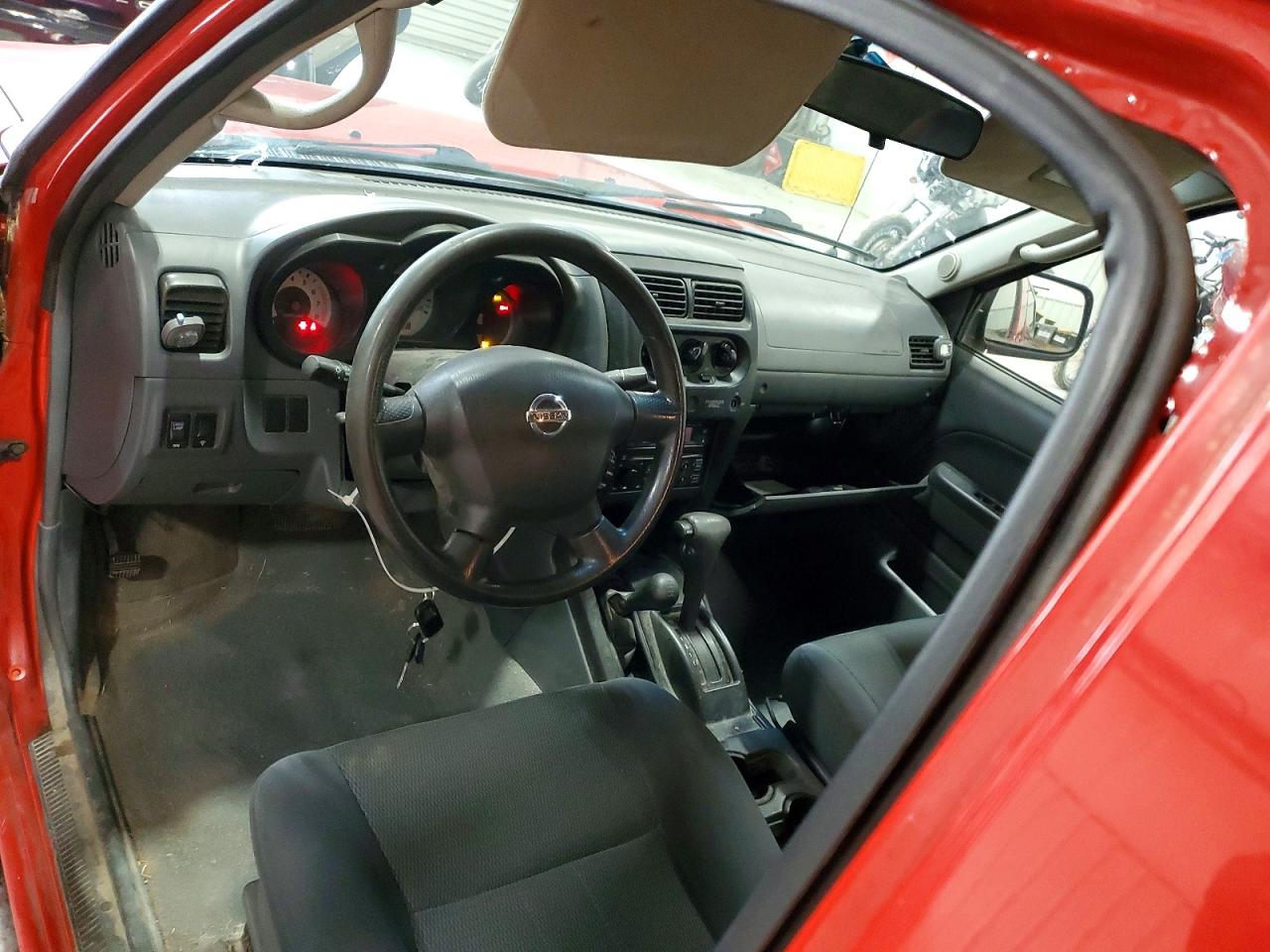 2004 Nissan Frontier King Cab Xe V6 Red vin: 1N6ED26Y84C451116