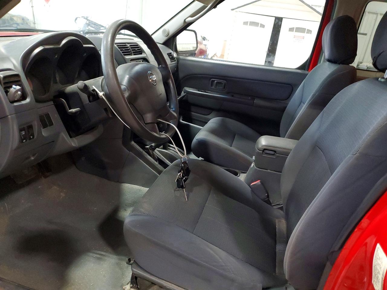 2004 Nissan Frontier King Cab Xe V6 Red vin: 1N6ED26Y84C451116