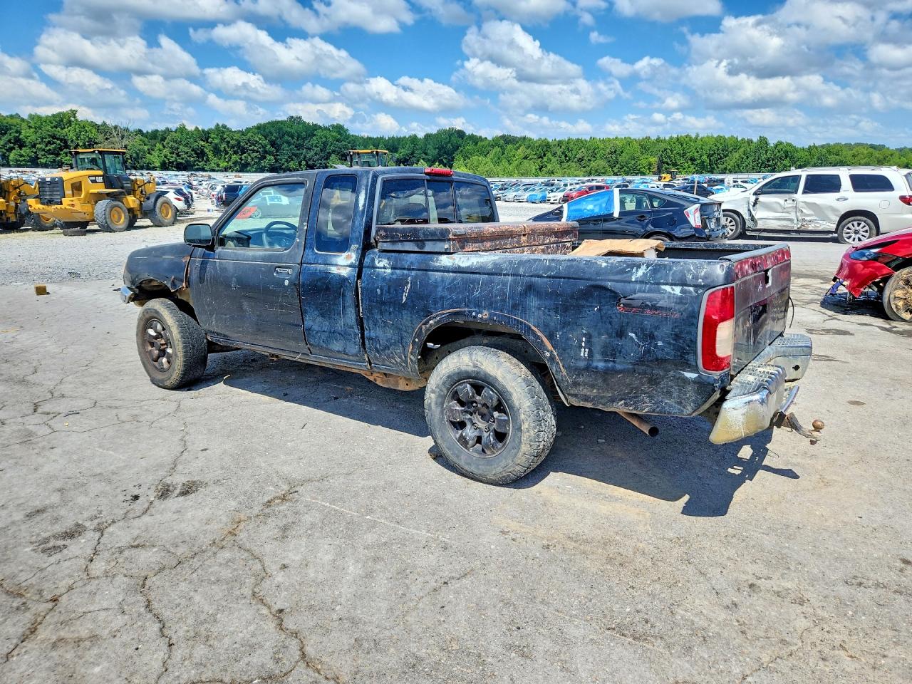1999 Nissan Frontier Xe-v6 Blue vin: 1N6ED26Y8XC303973