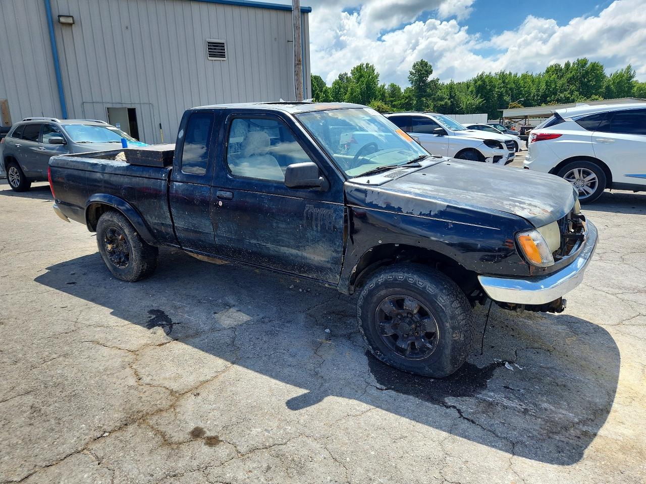 1999 Nissan Frontier Xe-v6 Blue vin: 1N6ED26Y8XC303973