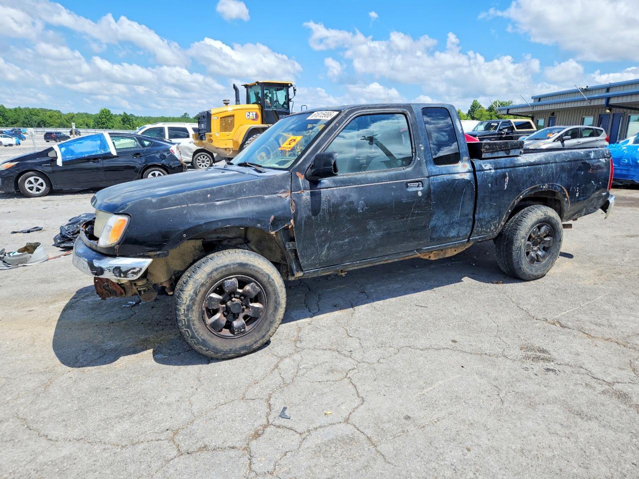 1999 Nissan Frontier Xe-v6 Blue vin: 1N6ED26Y8XC303973