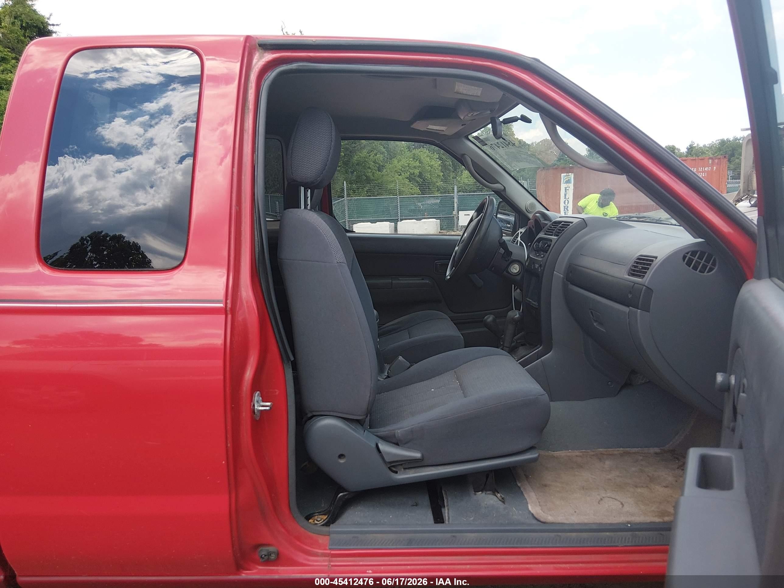 2003 Nissan Frontier Xe-v6 Red vin: 1N6ED26Y93C450345