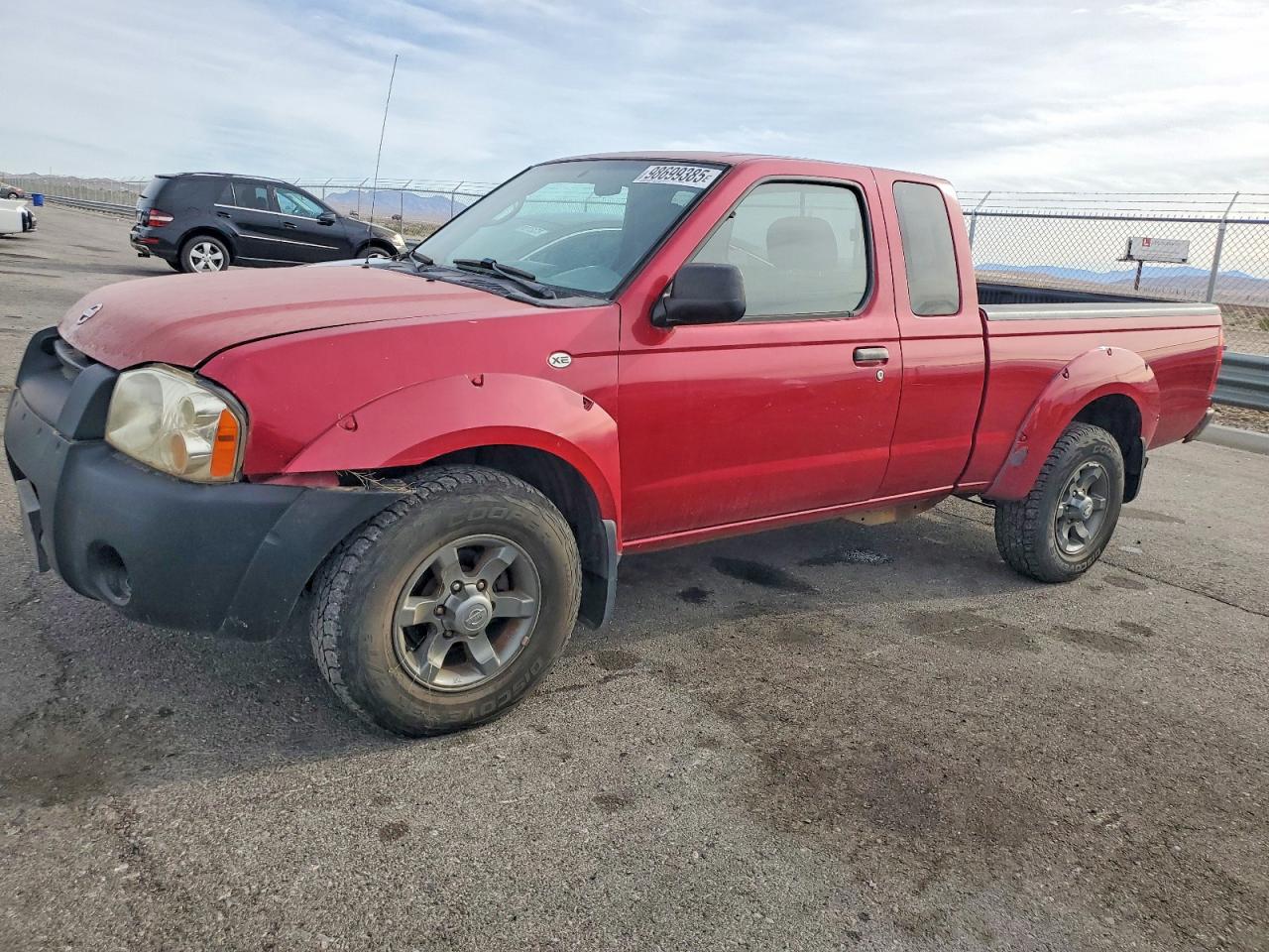 2002 Nissan Frontier Красный vin: 1N6ED26YX2C381258