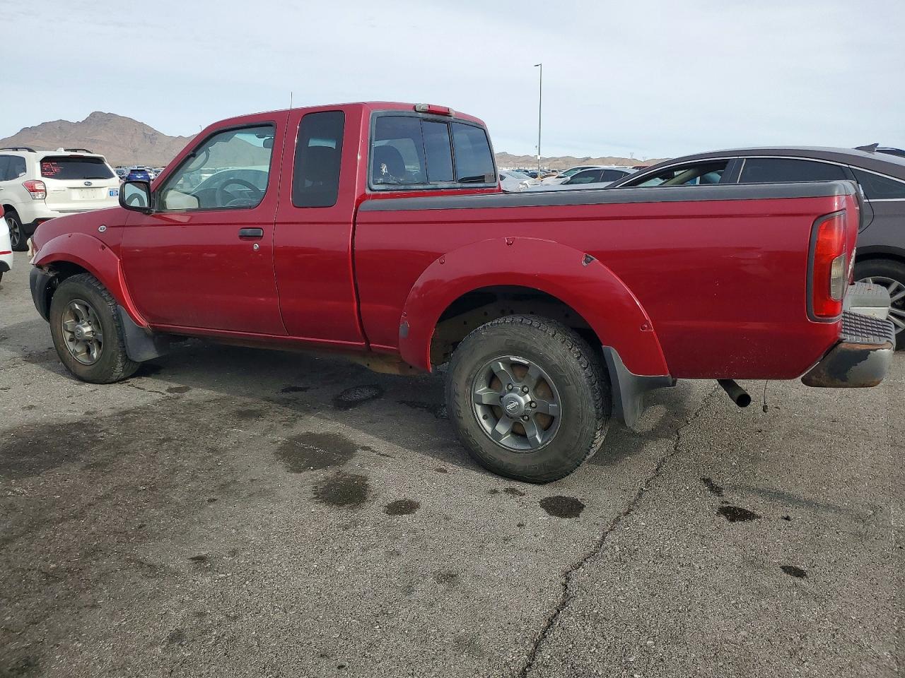 2002 Nissan Frontier Красный vin: 1N6ED26YX2C381258
