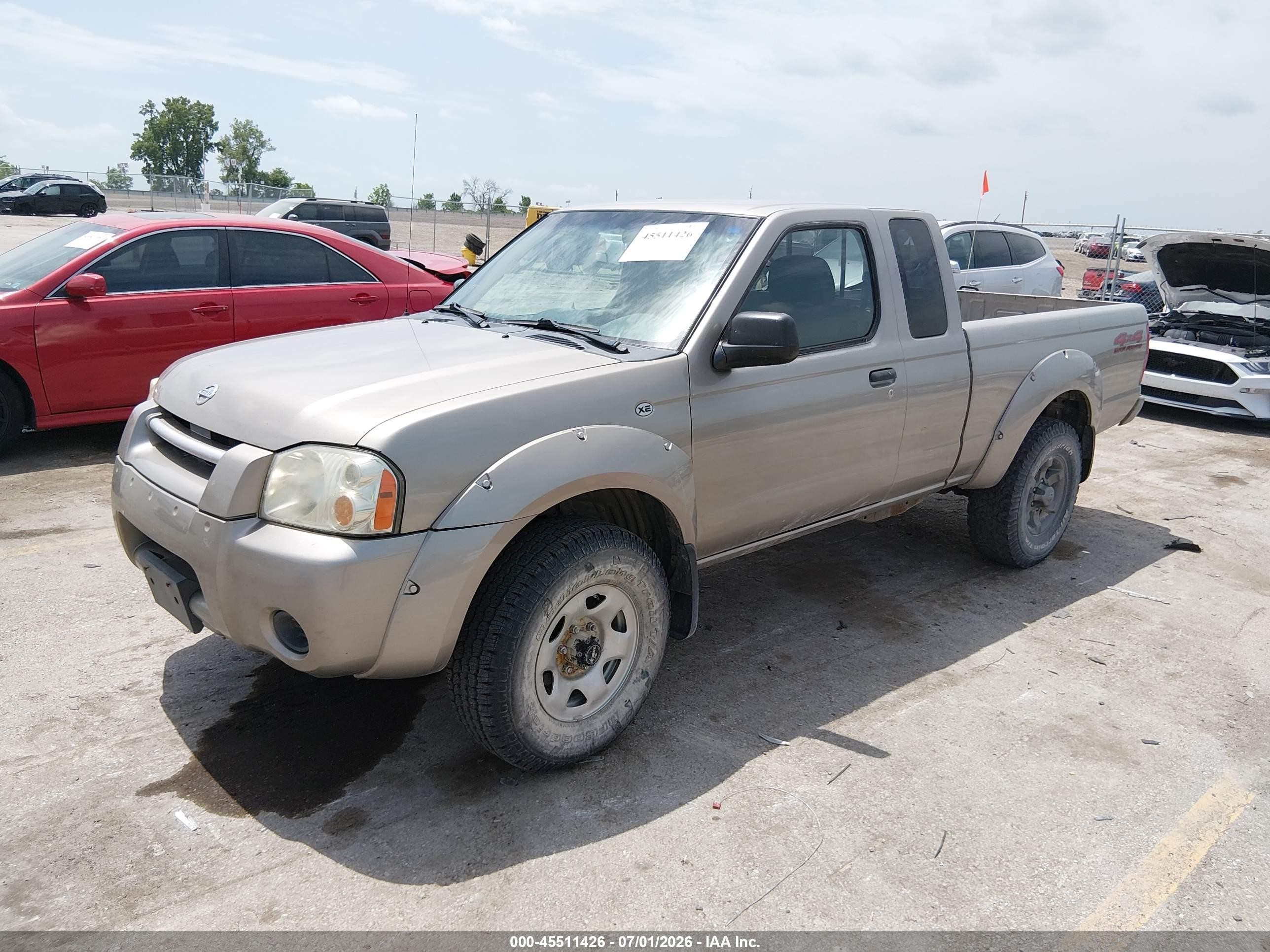 2003 Nissan Frontier Xe-v6 Burgundy vin: 1N6ED26YX3C424756