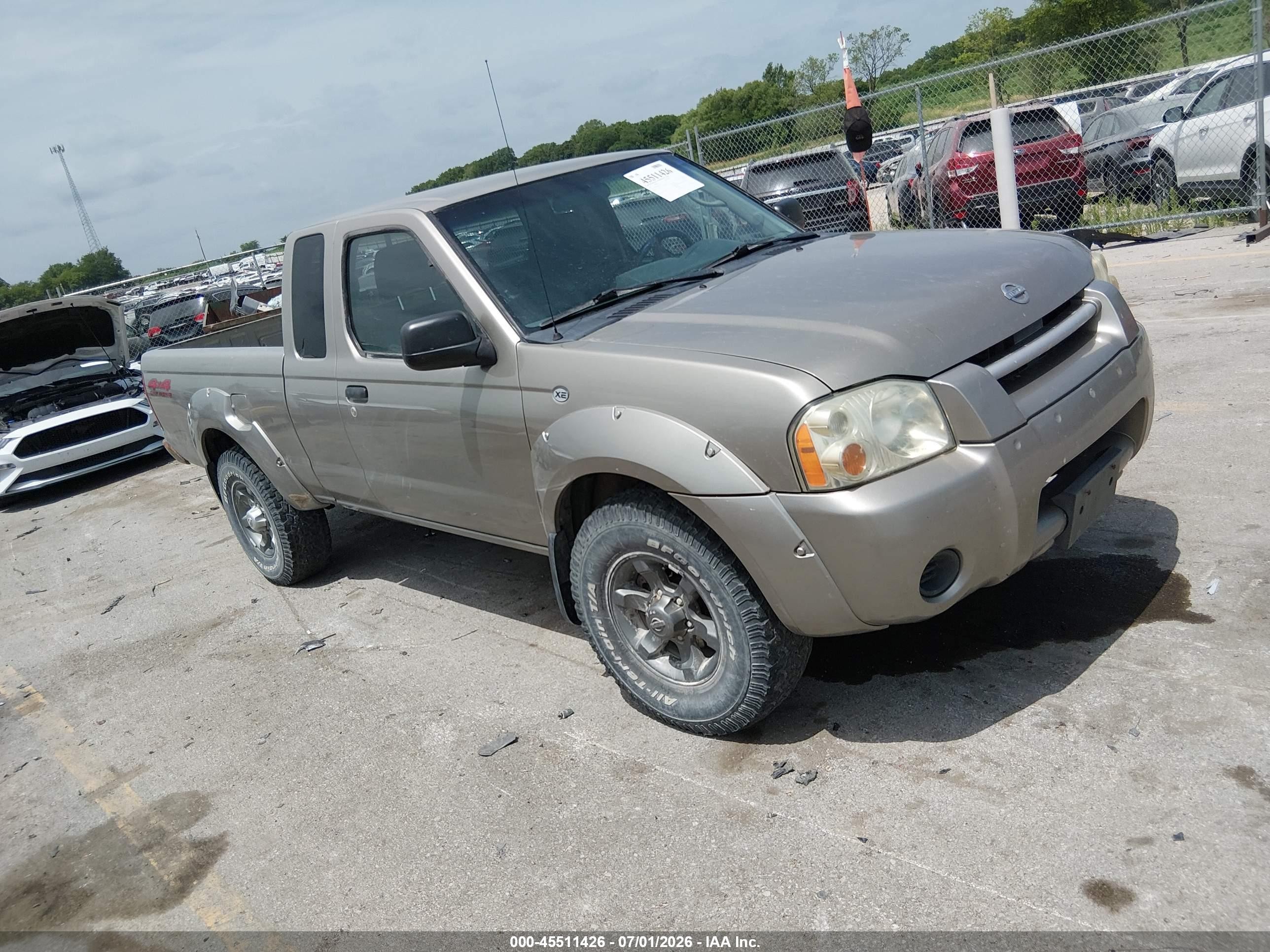 2003 Nissan Frontier Xe-v6 Бордовый vin: 1N6ED26YX3C424756