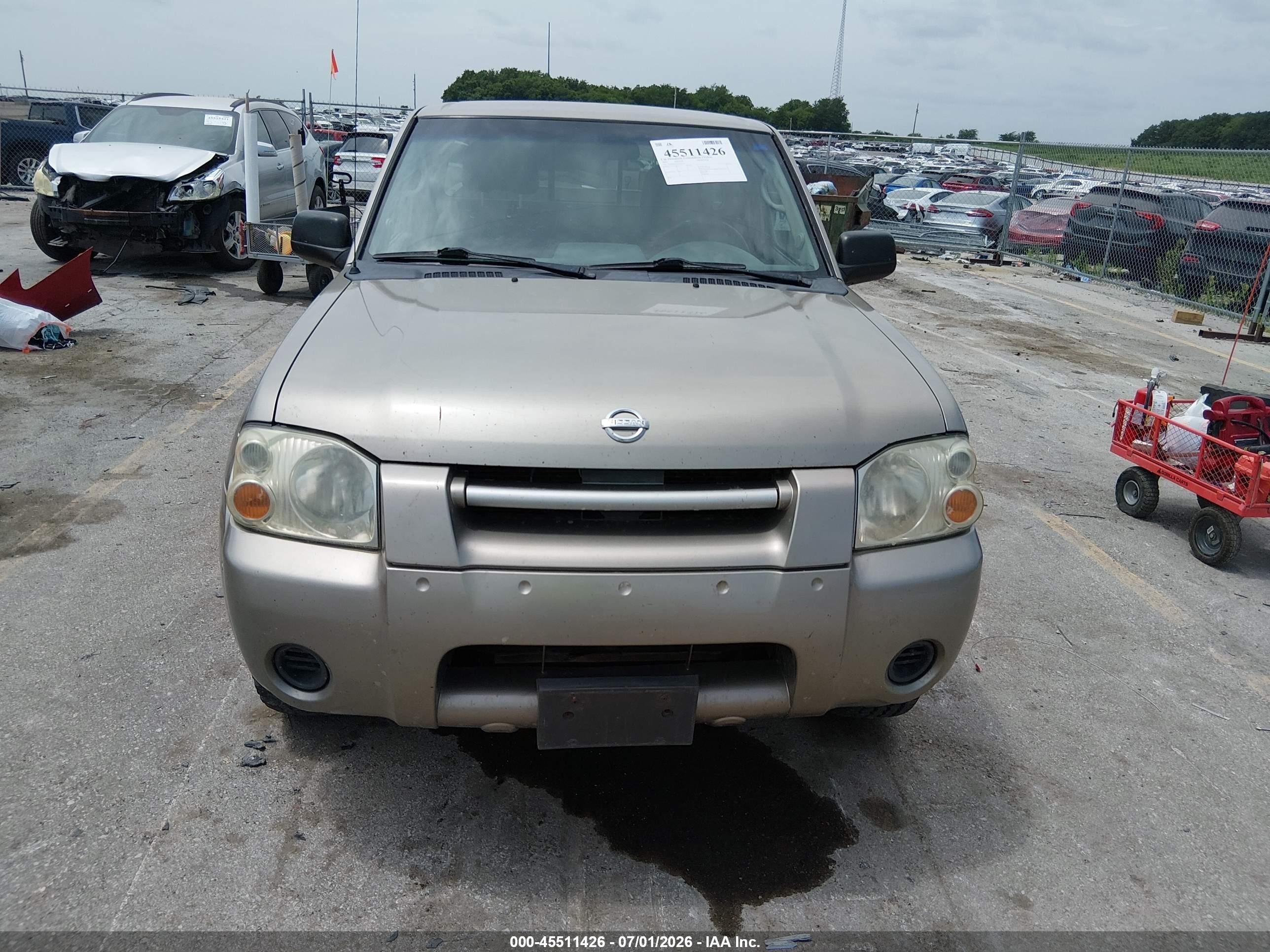 2003 Nissan Frontier Xe-v6 Burgundy vin: 1N6ED26YX3C424756