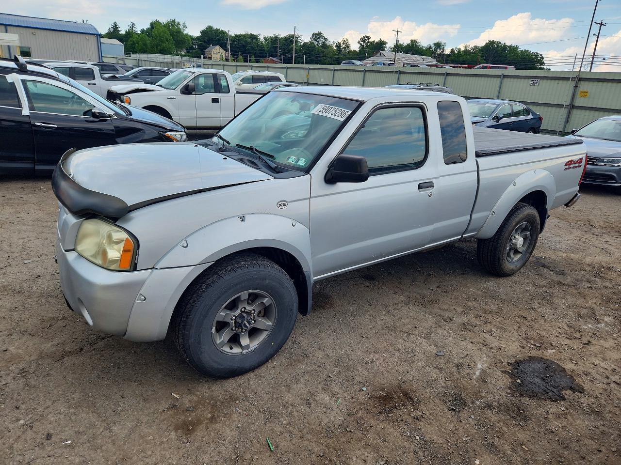 2003 Nissan Frontier Xe-v6 Серебряный vin: 1N6ED26YX3C456087