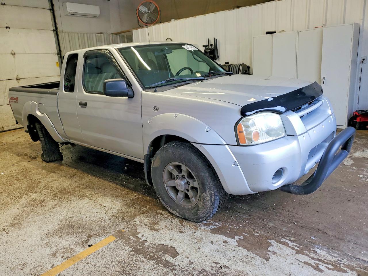 2004 Nissan Frontier King Cab Xe V6 Silver vin: 1N6ED26YX4C445690