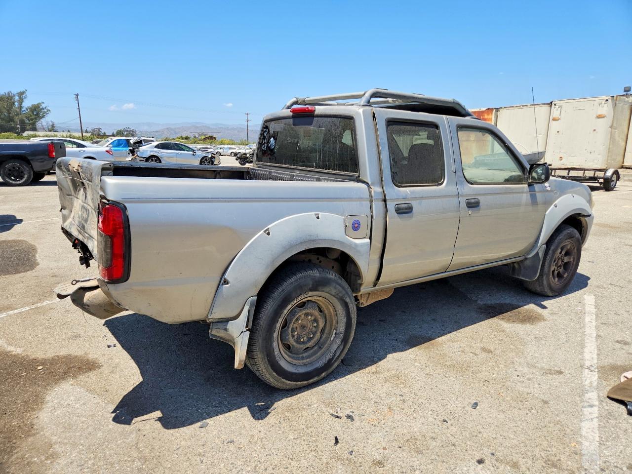 2001 Nissan Frontier Xe Silver vin: 1N6ED27T01C355110