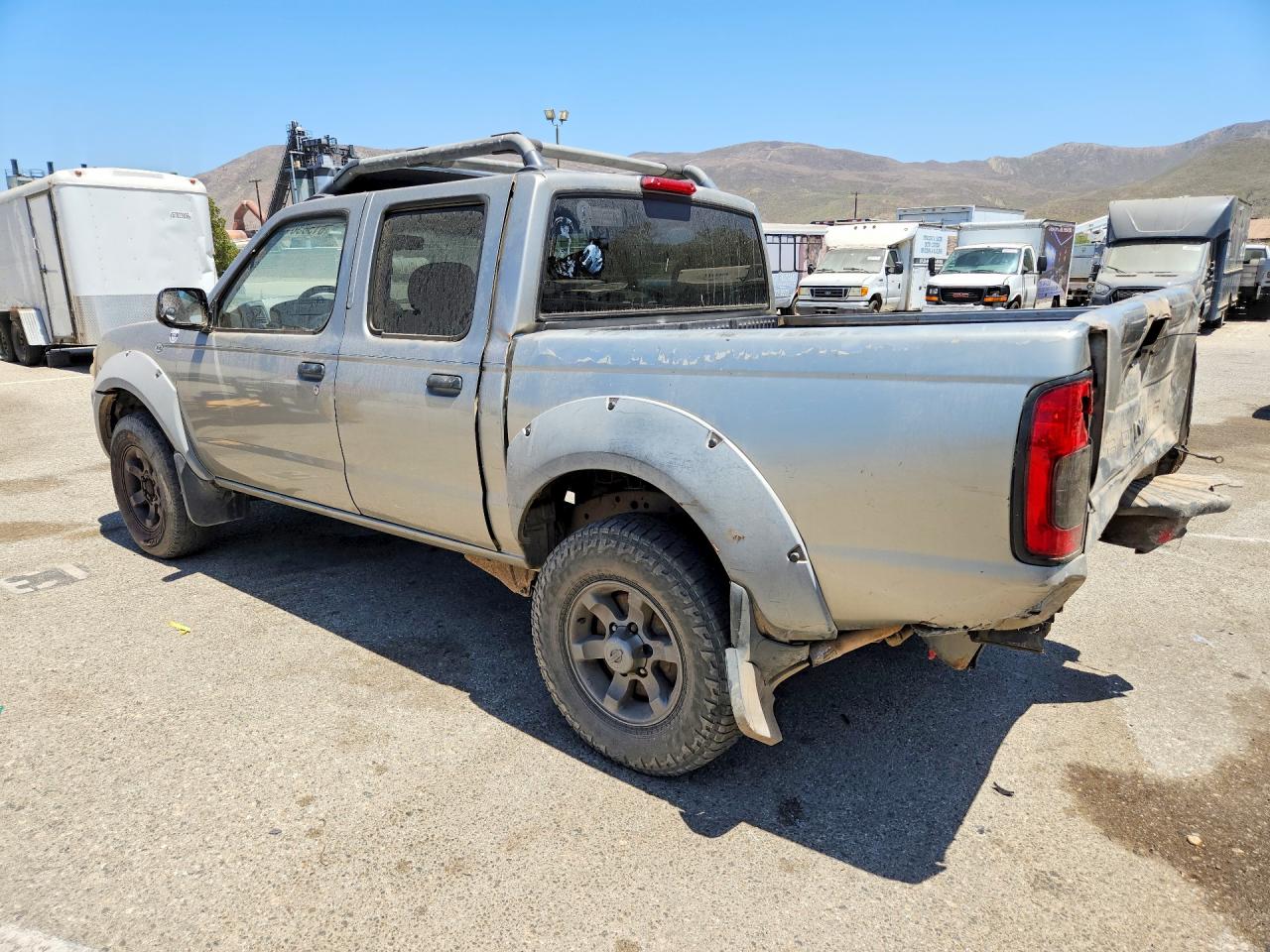 2001 Nissan Frontier Xe Silver vin: 1N6ED27T01C355110
