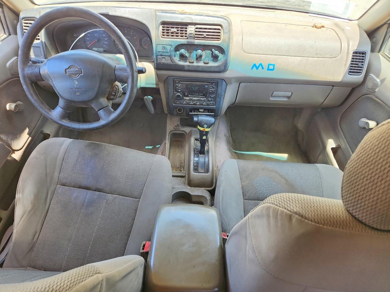 2001 Nissan Frontier Xe Silver vin: 1N6ED27T01C355110