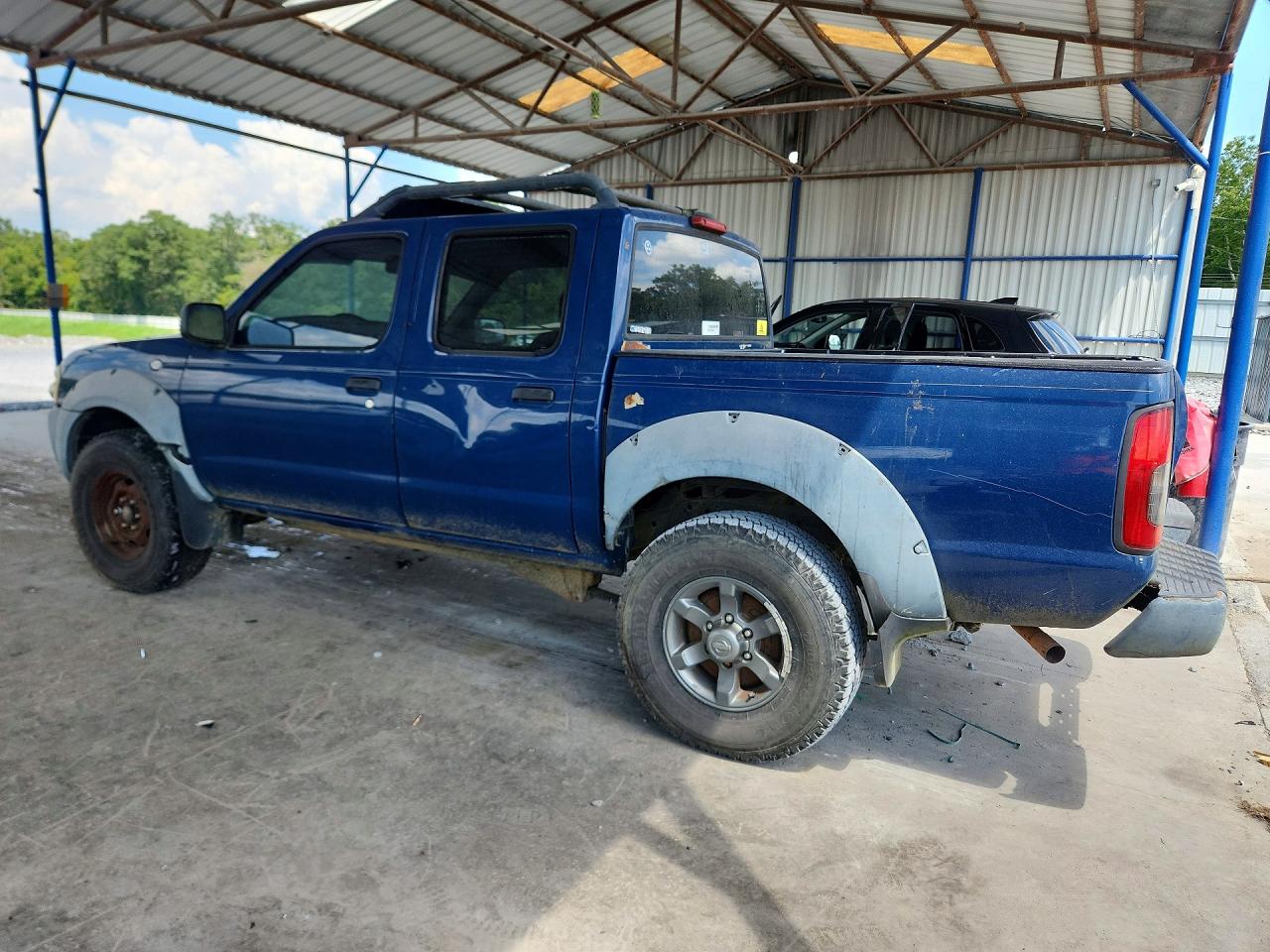 2001 Nissan Frontier Xe Blue vin: 1N6ED27T01C373963