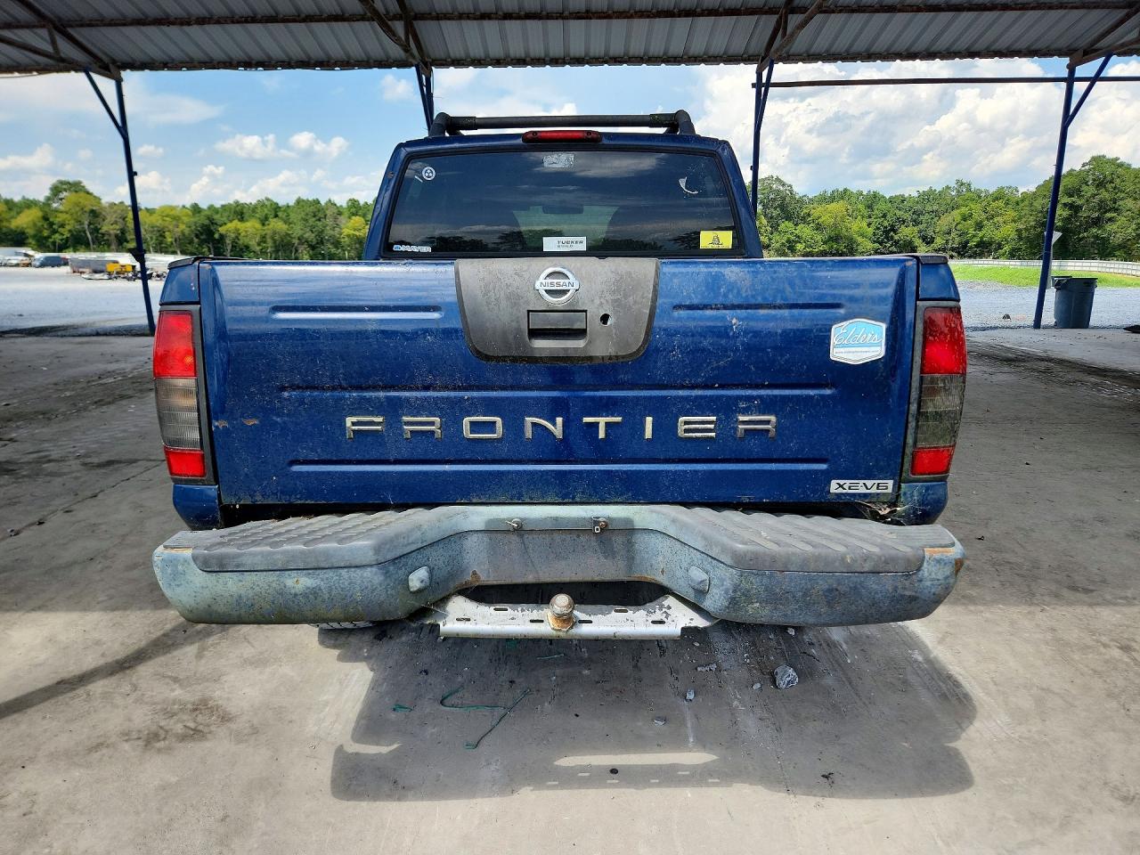 2001 Nissan Frontier Xe Blue vin: 1N6ED27T01C373963