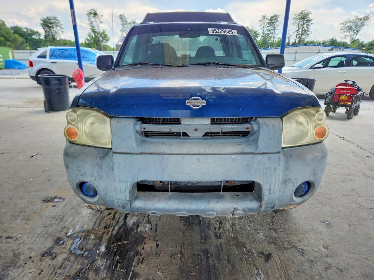 2001 Nissan Frontier Xe Blue vin: 1N6ED27T01C373963