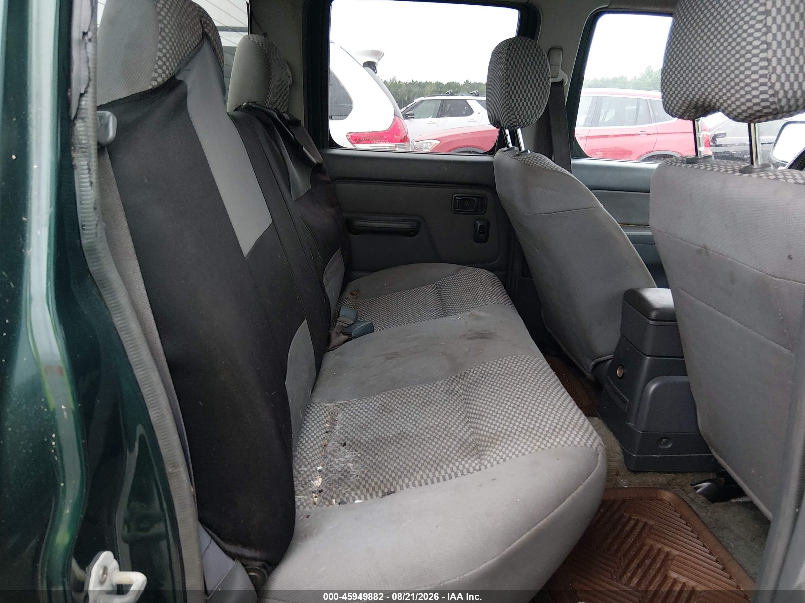 2002 Nissan Frontier Se-v6 Зеленый vin: 1N6ED27T02C387427
